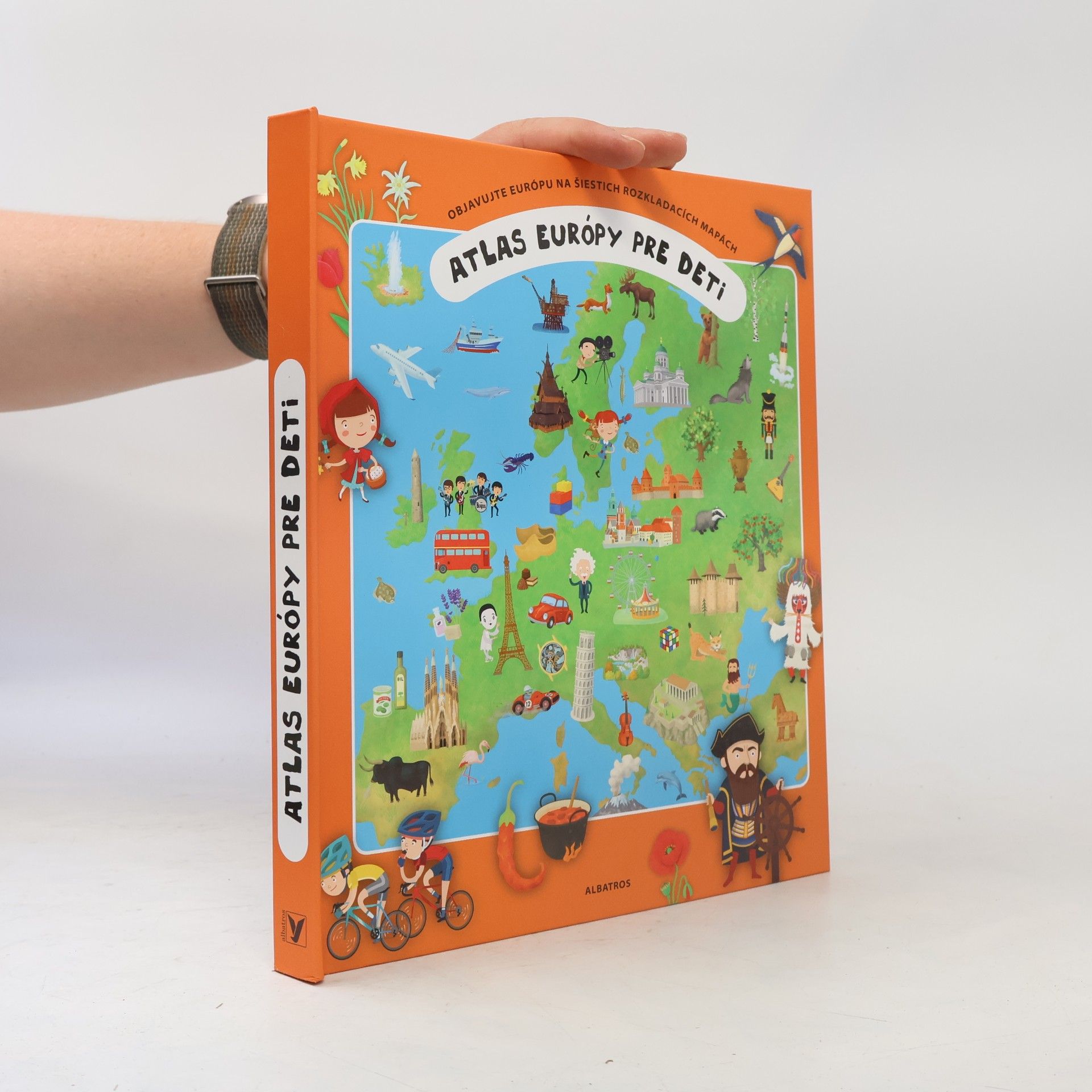 Alena Naďová Atlas Európy pre deti