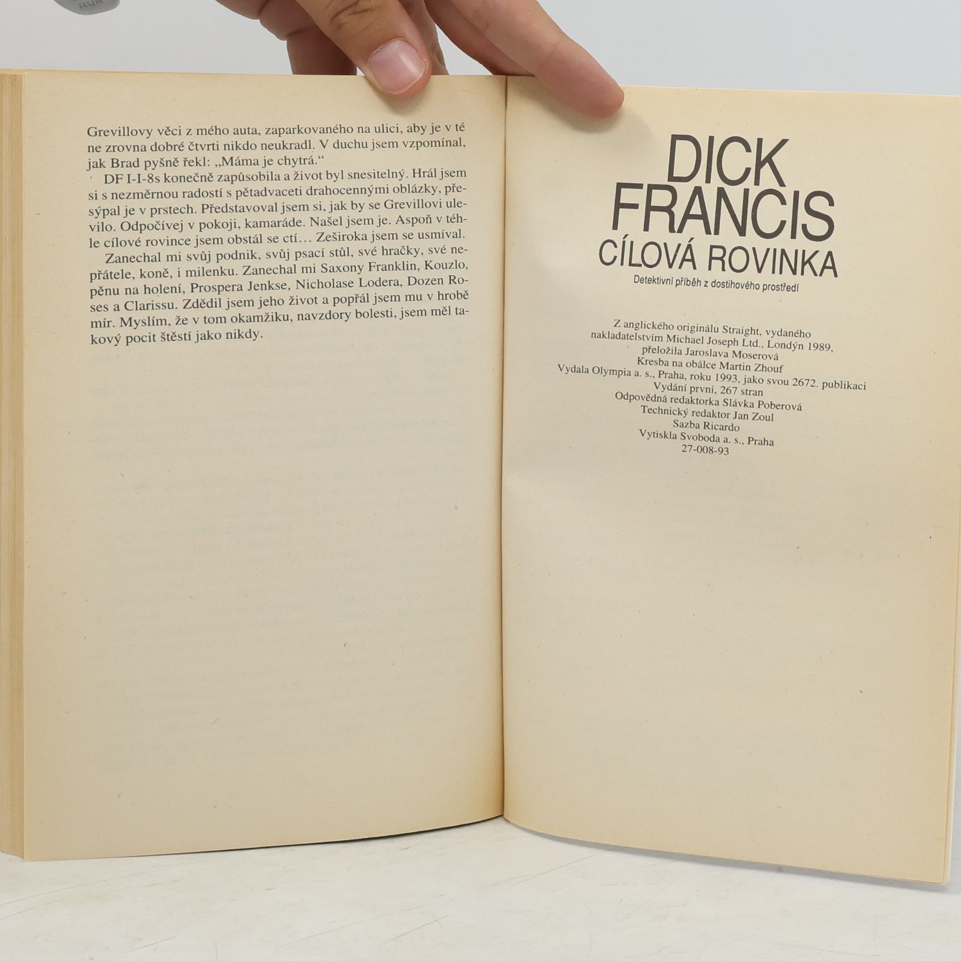 Dick Francis Cílová Rovinka