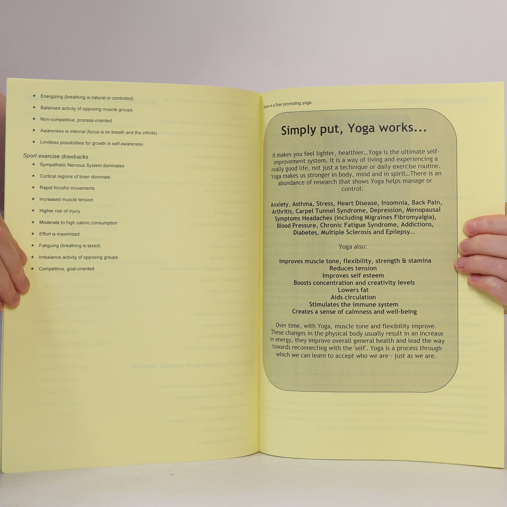 Various authors Yoga Chi Kung