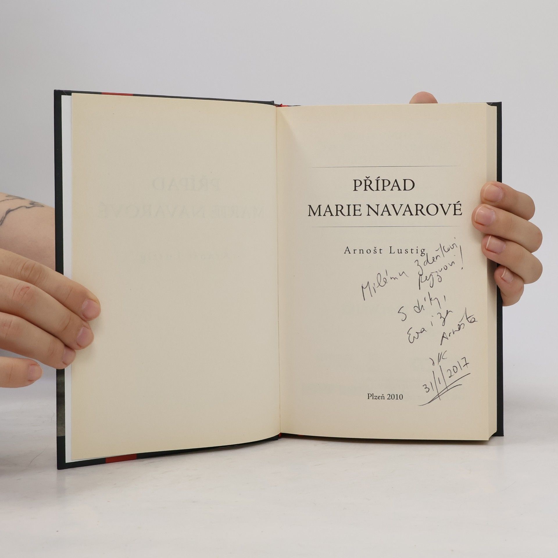 Arnošt Lustig Případ Marie Navarové