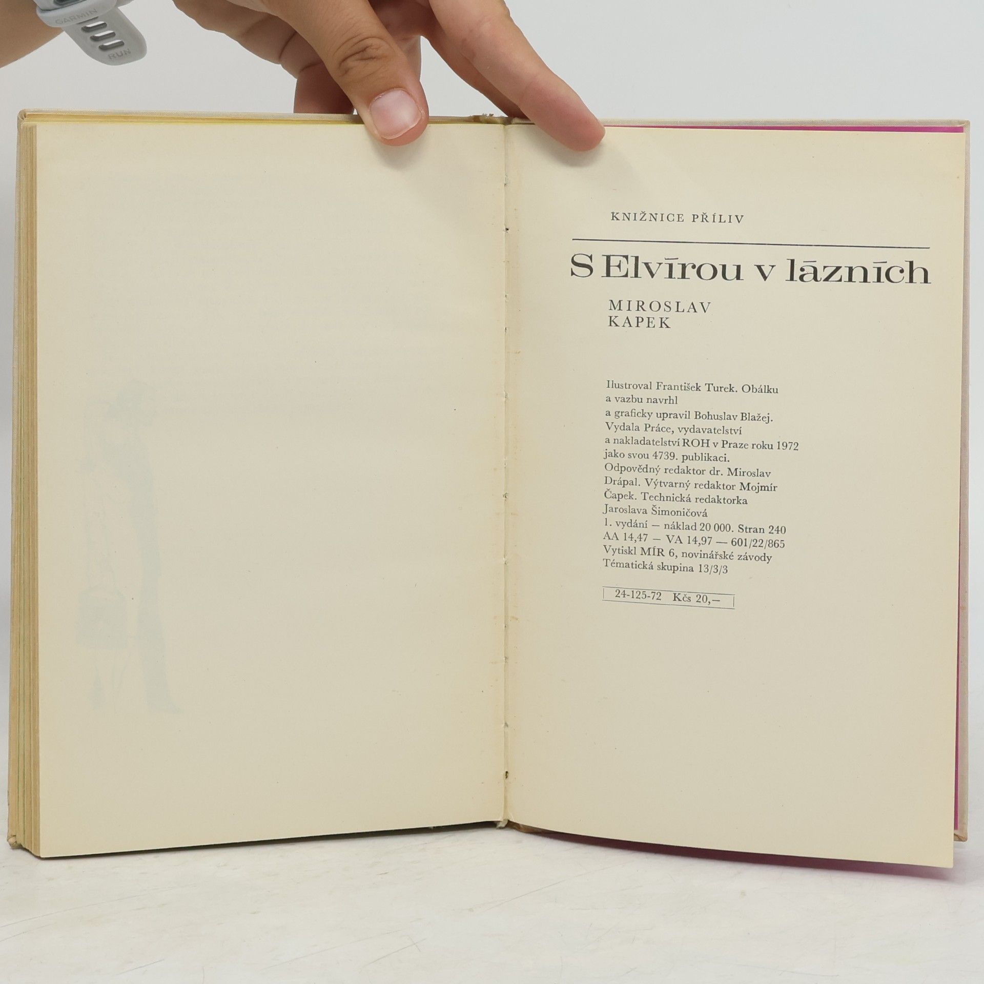 Miroslav Kapek S Elvírou v lázních