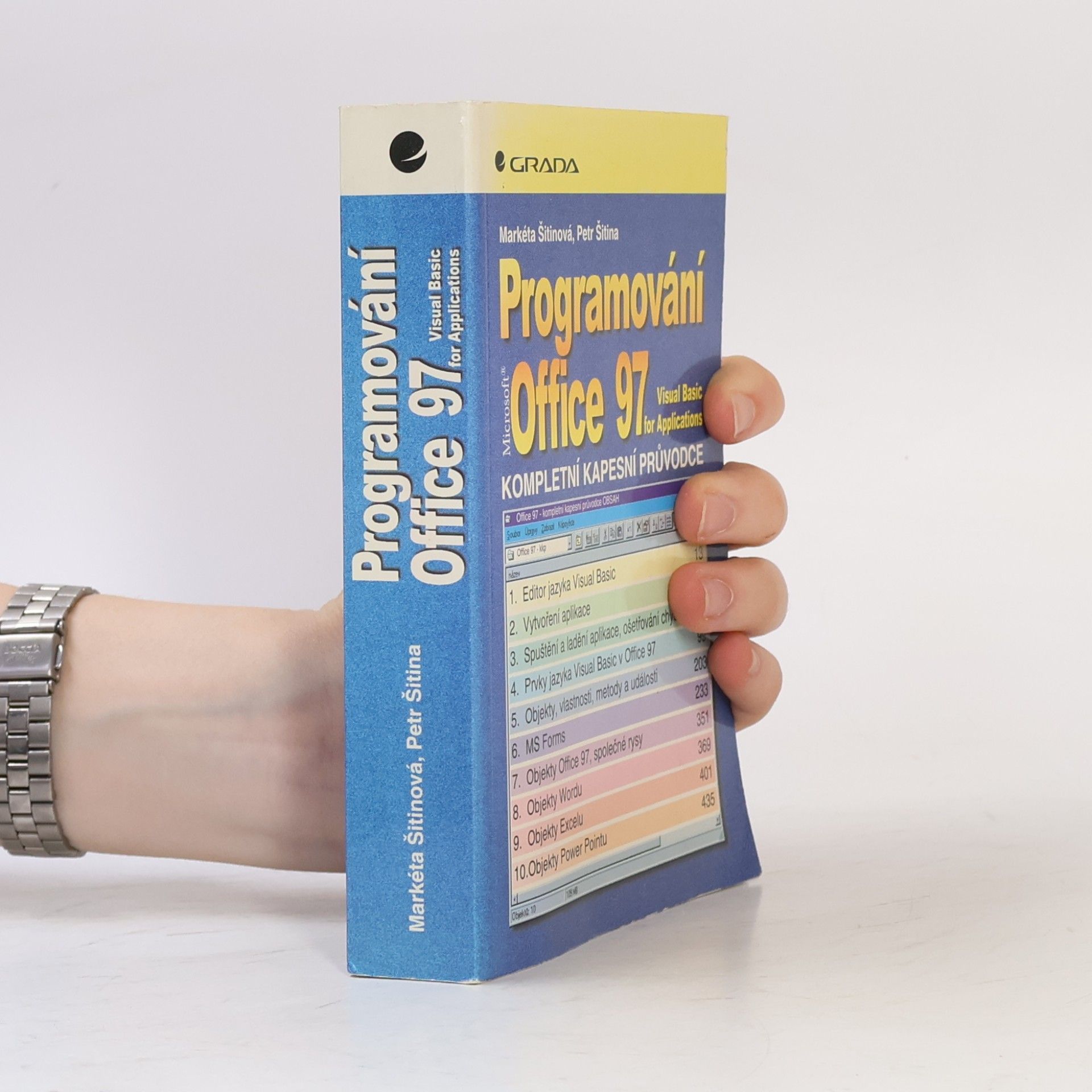 Markéta Šitinová Programování Microsoft Office 97 - Visual Basic for Applications
