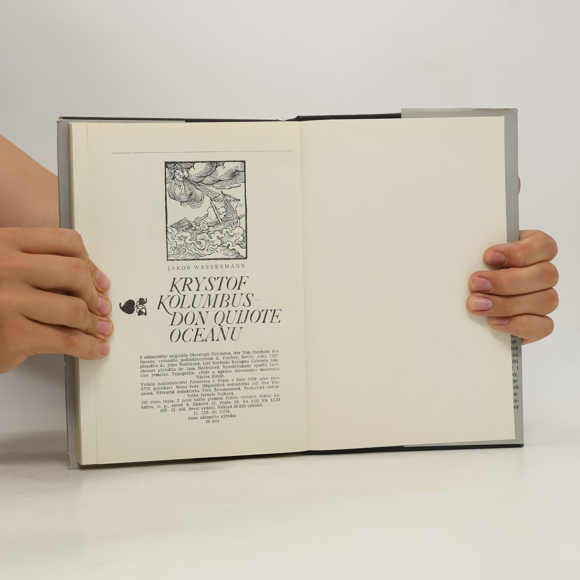Jakob Wassermann Kryštof Kolumbus - Don Quijote oceánu