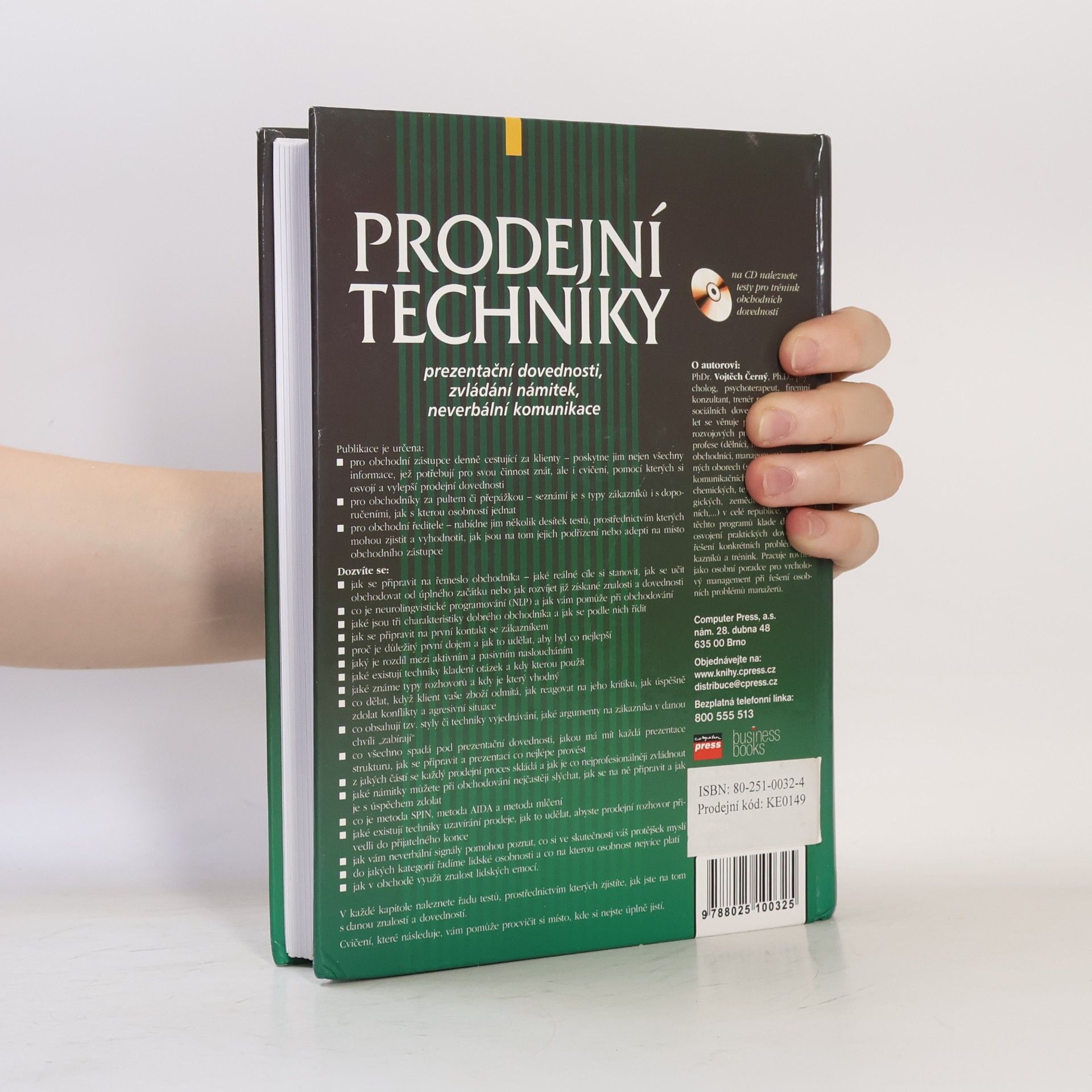 Vojtěch Černý Prodejní techniky