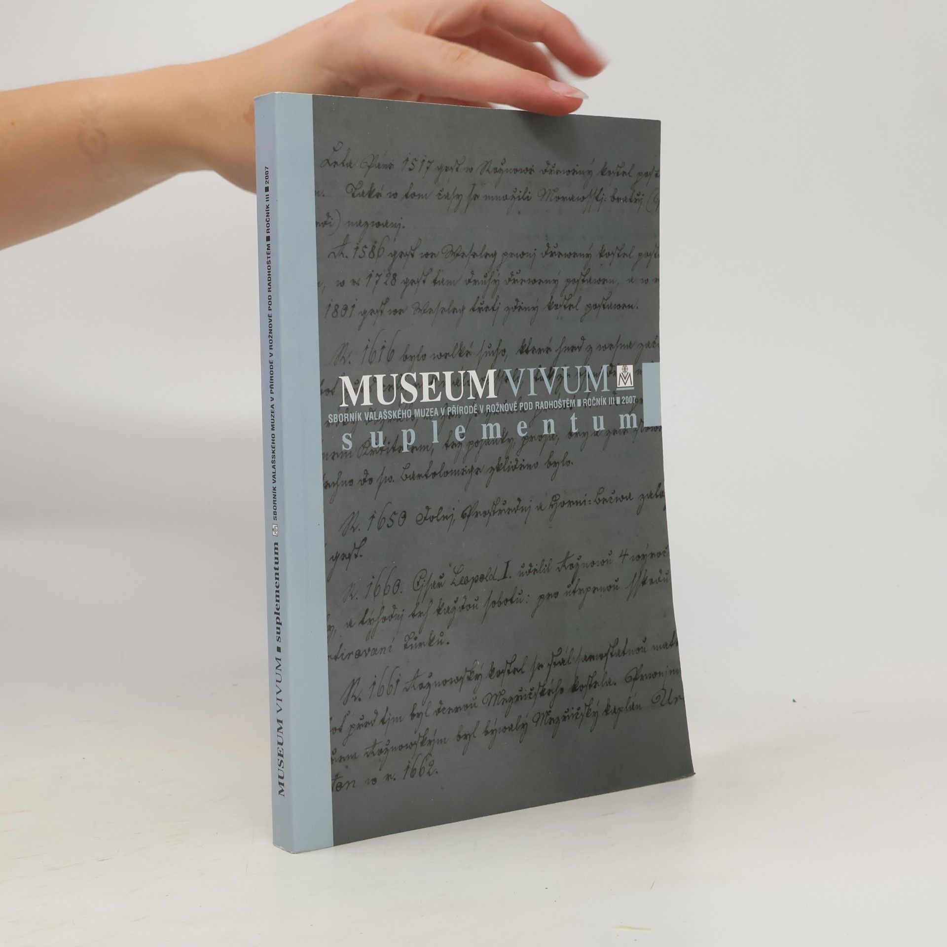 Kolektiv autorů Museum Vivum Suplementum