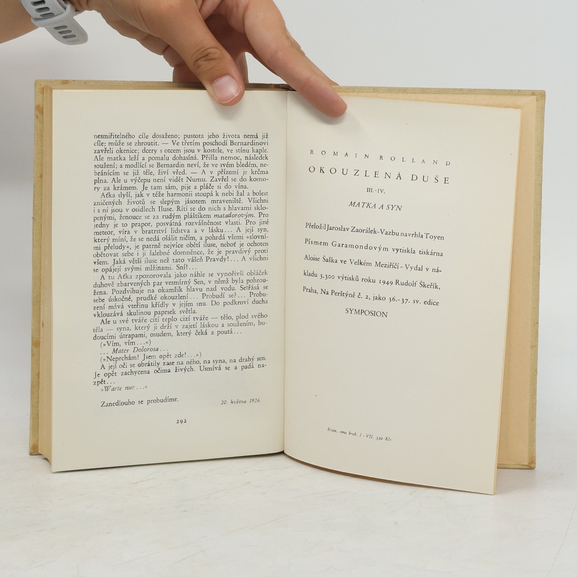 Romain Rolland Okouzlená duše III.-IV.