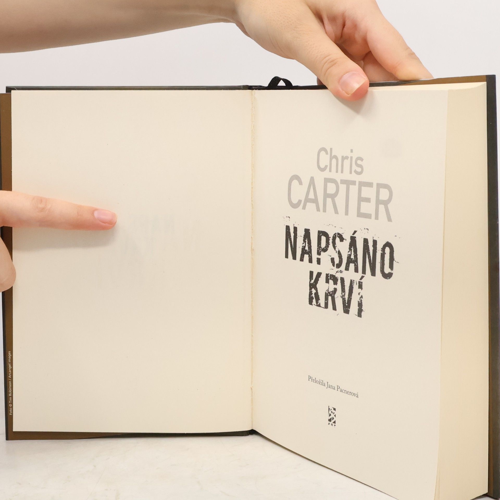 Chris Carter Napsáno krví