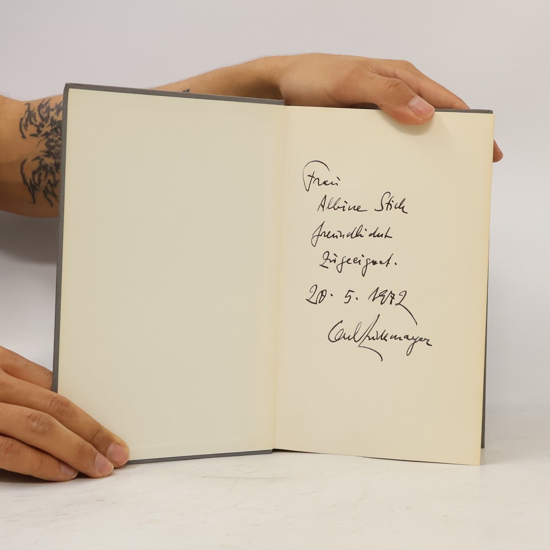Carl Zuckmayer Als wär’s ein Stück von mir