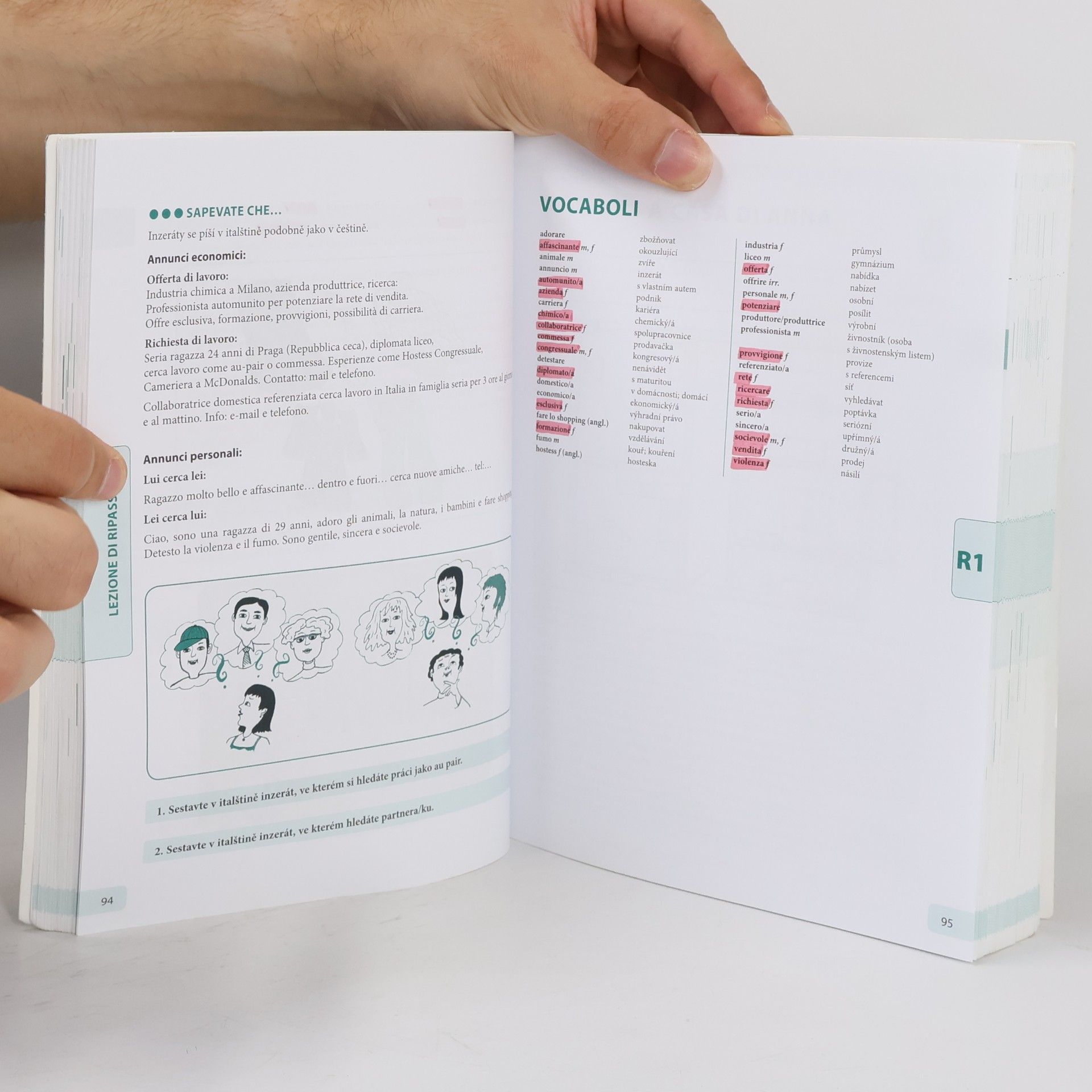 Vlastimila Pospíšilová Učebnice současné italštiny = Manuale di Italiano contemporaneo 1. díl