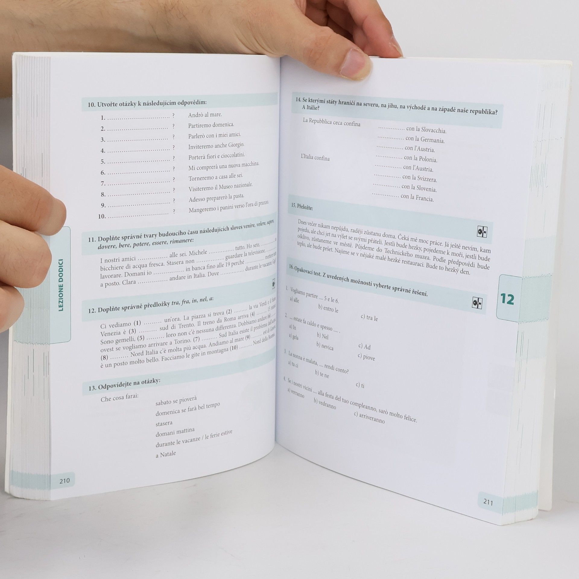 Vlastimila Pospíšilová Učebnice současné italštiny = Manuale di Italiano contemporaneo 1. díl