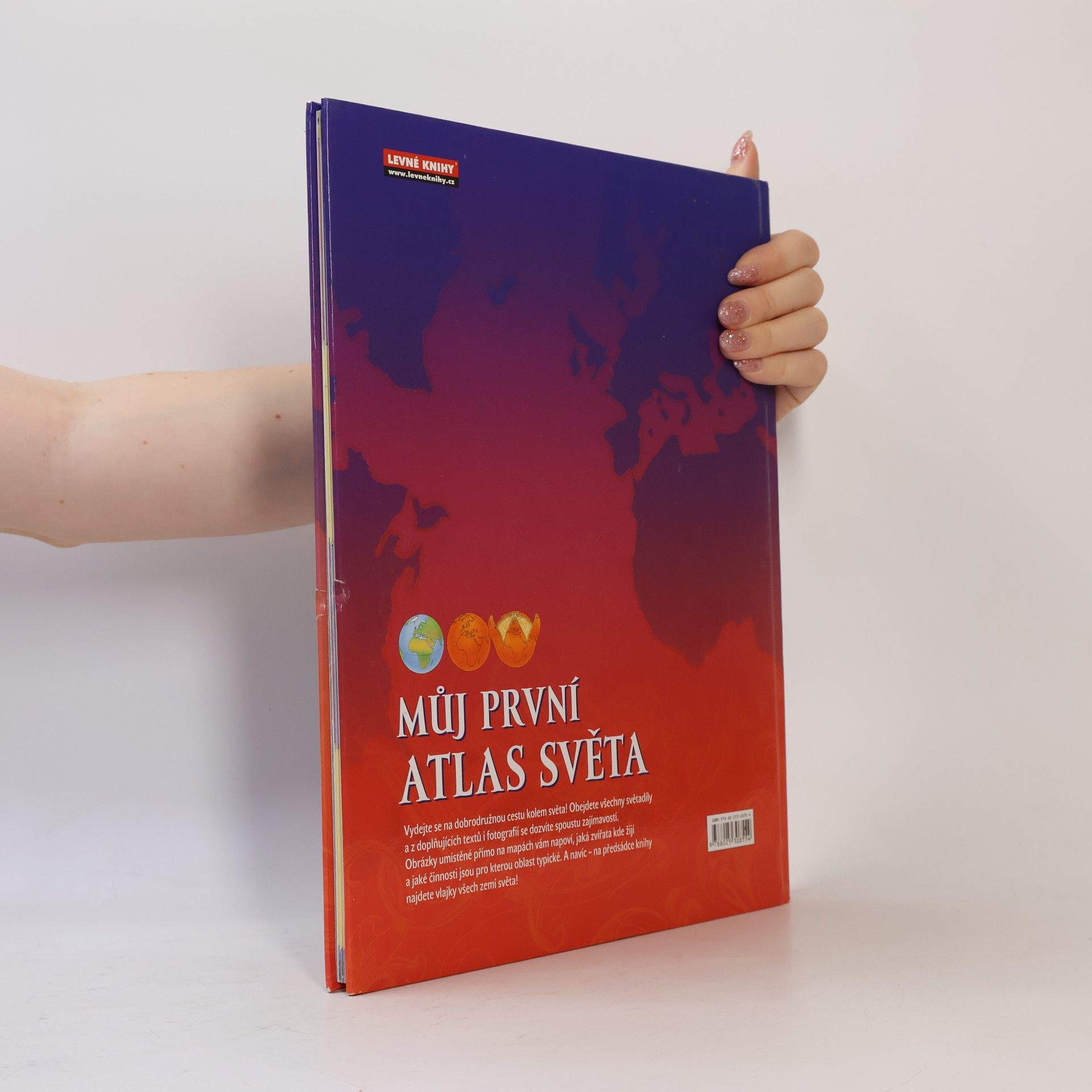 Deborah Chancellor Můj první atlas světa