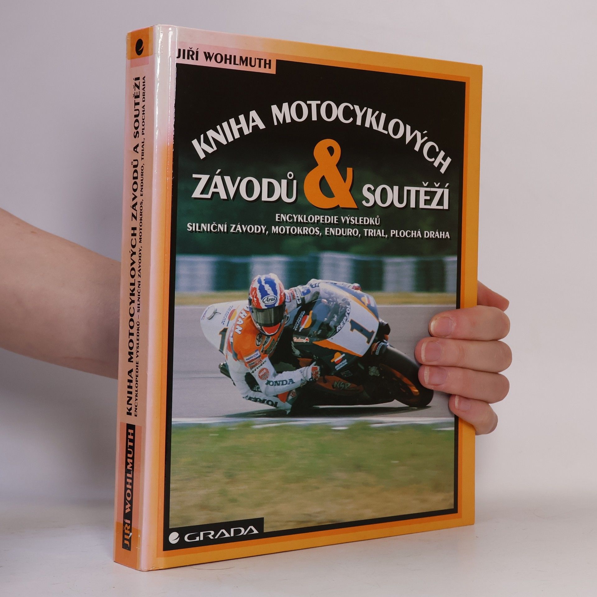 Jiří Wohlmuth Kniha motocyklových závodu a soutěží