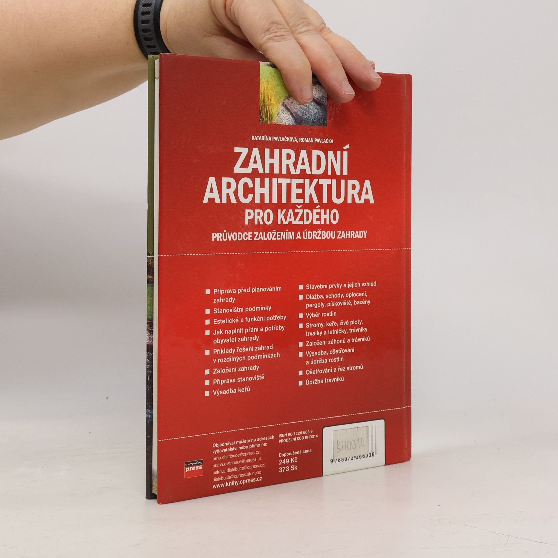 Katarína Pavlačková Zahradní architektura pro každého
