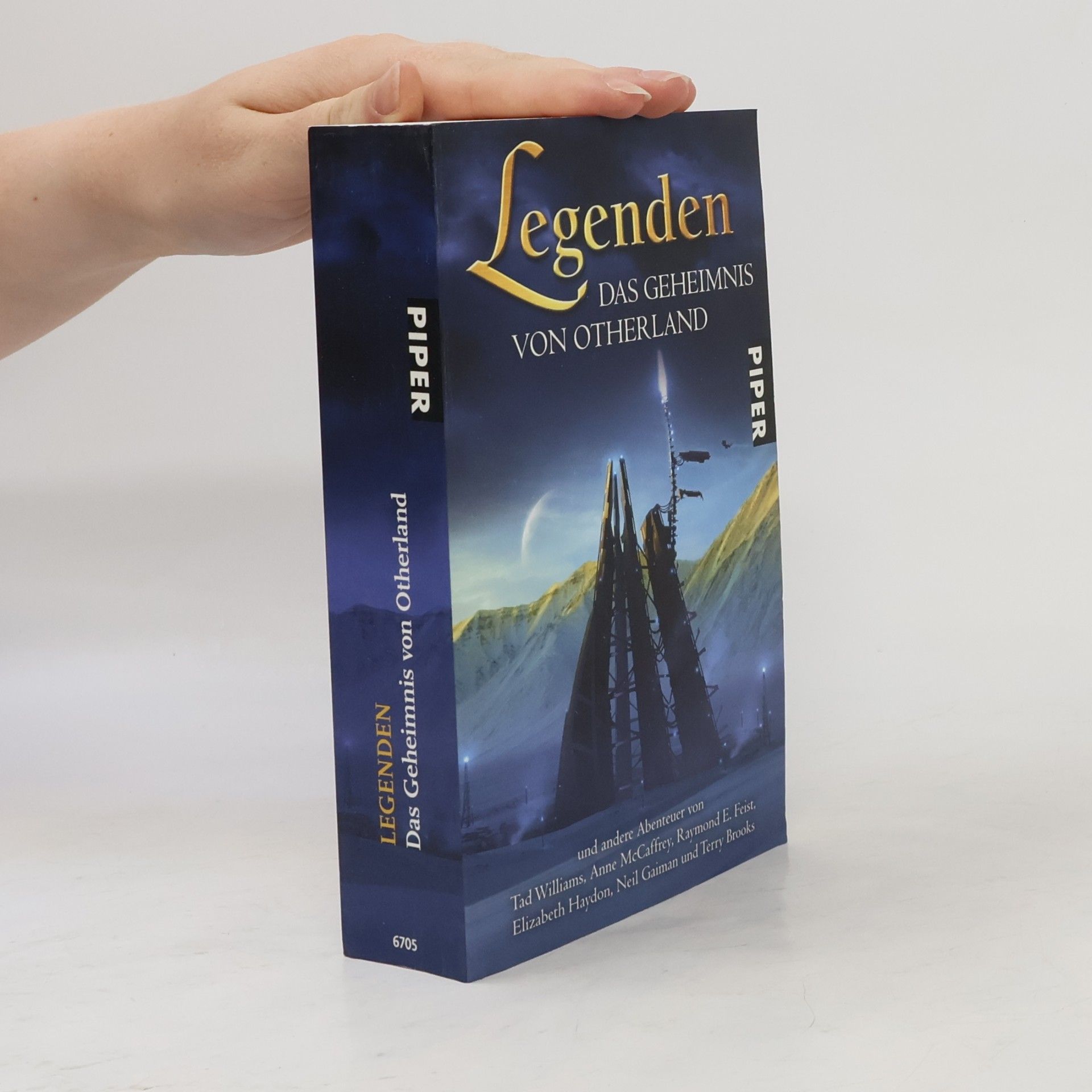 Andreas Brandhorst Legenden. Das Geheimnis von Otherland und andere Abenteuer von Tad Williams, Anne McCaffrey, Raymond E. Feist, Elizabeth Haydon, Neil Gaiman und Terry Brooks