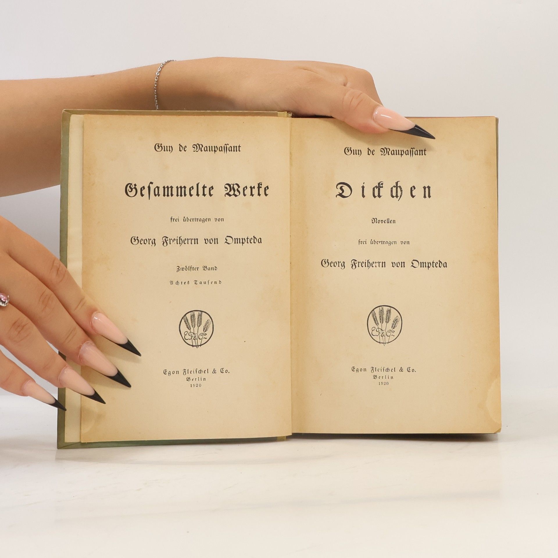 Guy de Maupassant Dickchen