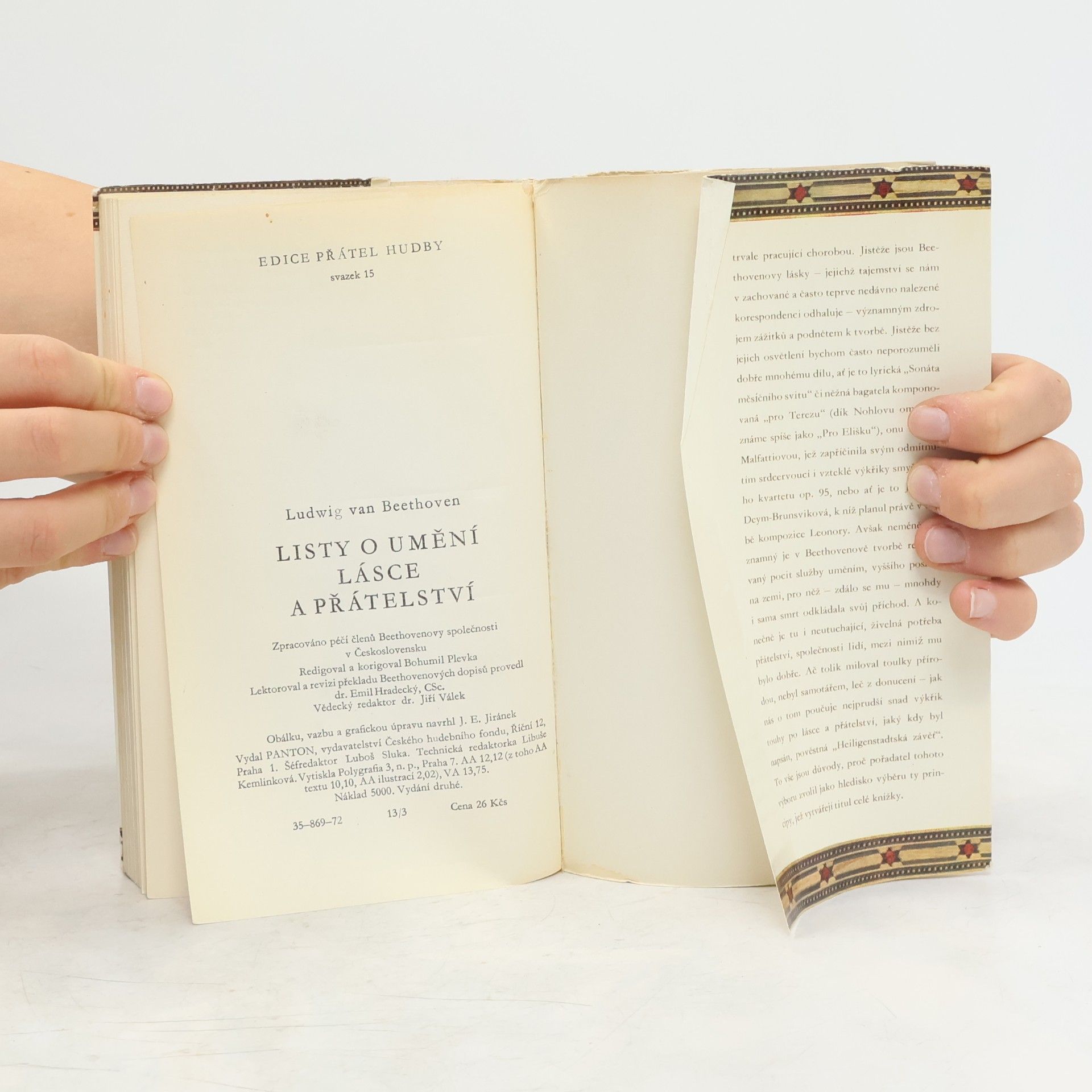 Ludwig van Beethoven Listy o umění, lásce a přátelství