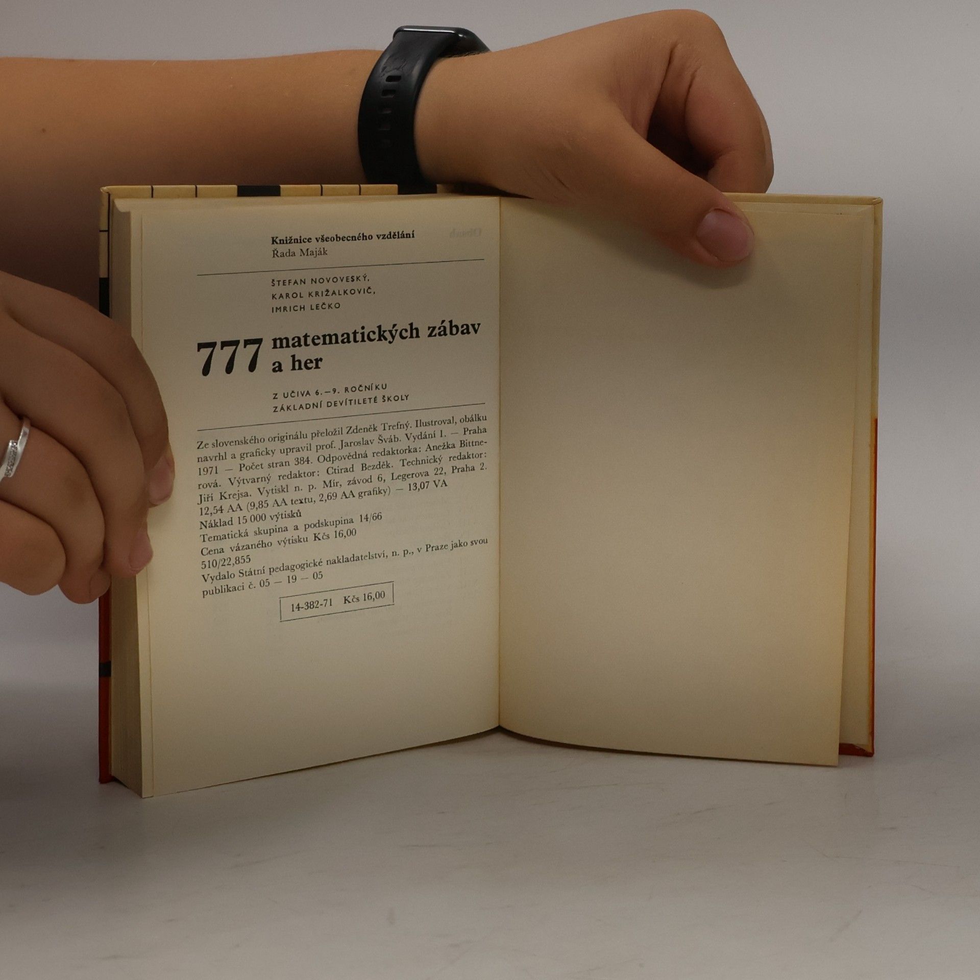 Štefan Novoveský 777 matematických zábav a her