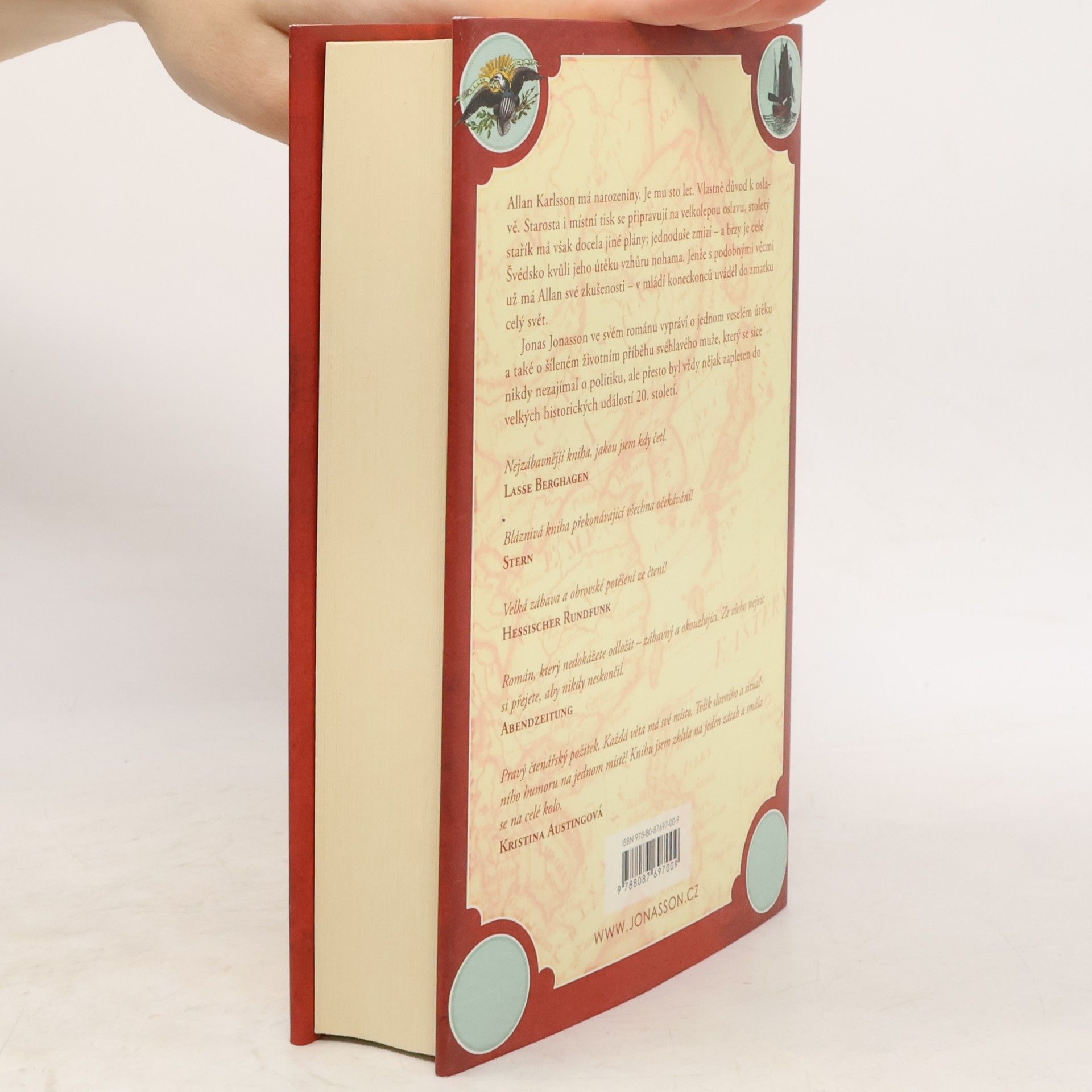 Jonas Jonasson Stoletý stařík, který vylezl z okna a zmizel
