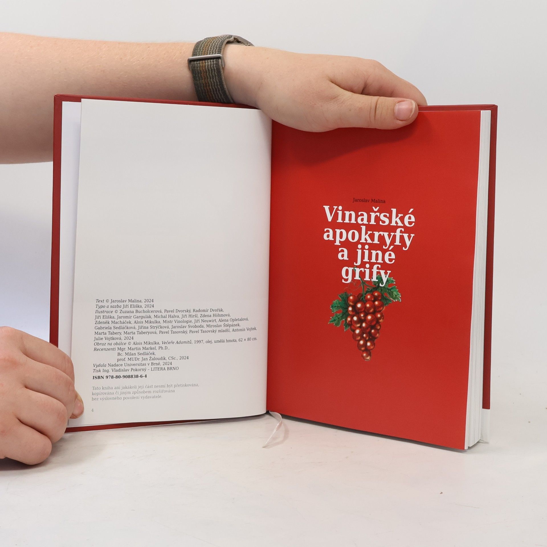 Jaroslav Malina Vinařské apokryfy a jiné grify
