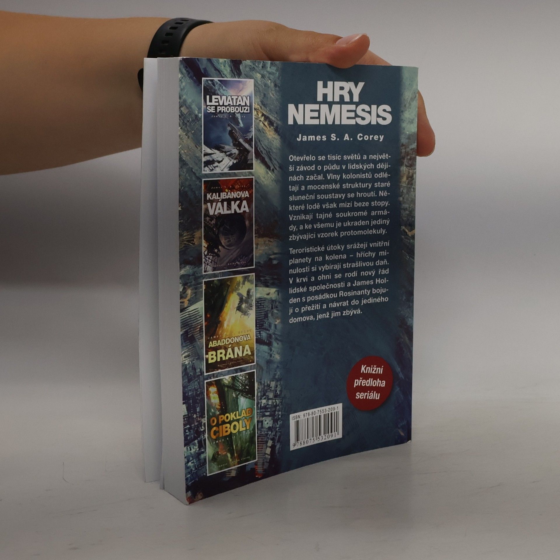 James S.A Corey Hry Nemesis. Expanze - kniha pátá