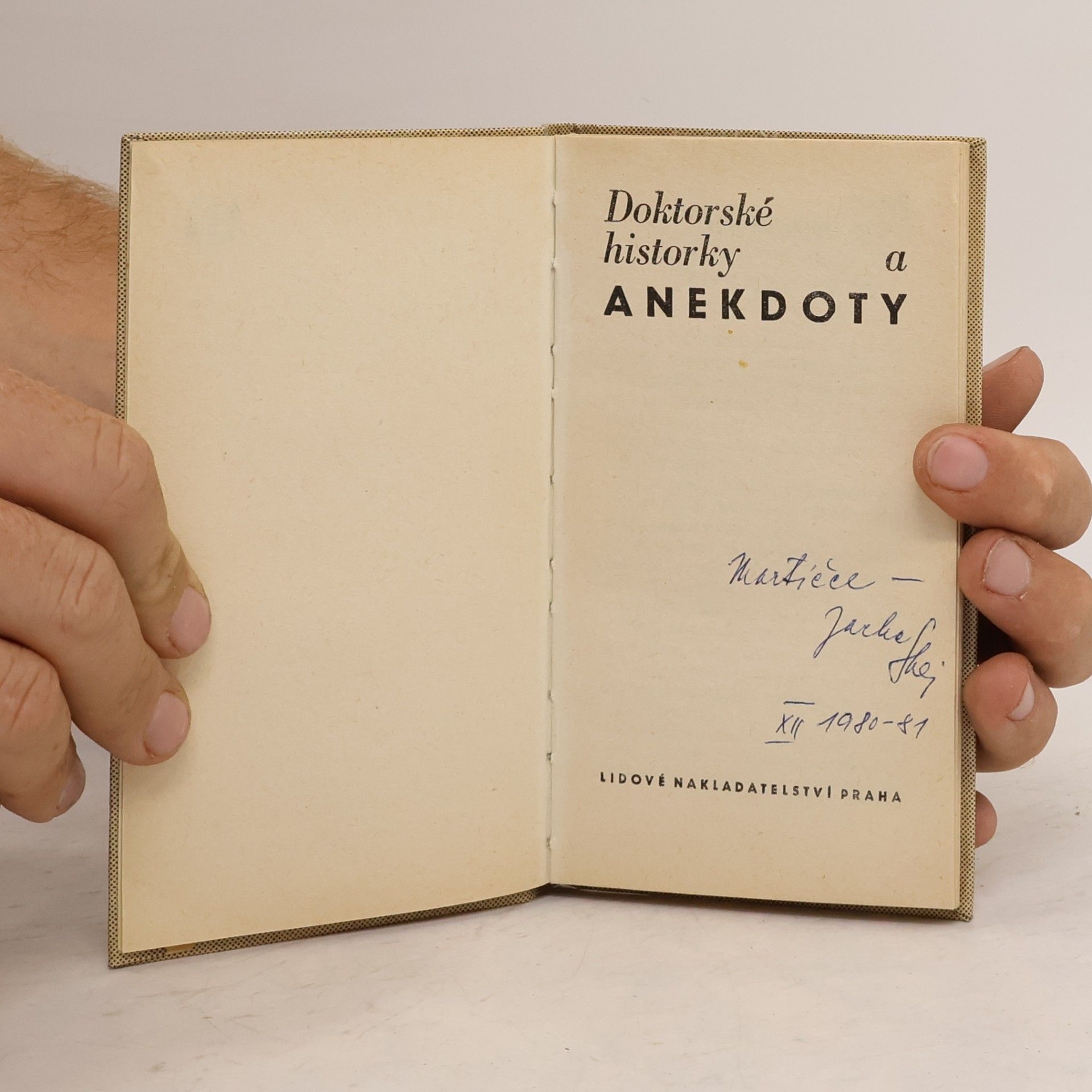 Svatopluk Káš Anekdoty 19. Doktorské historky