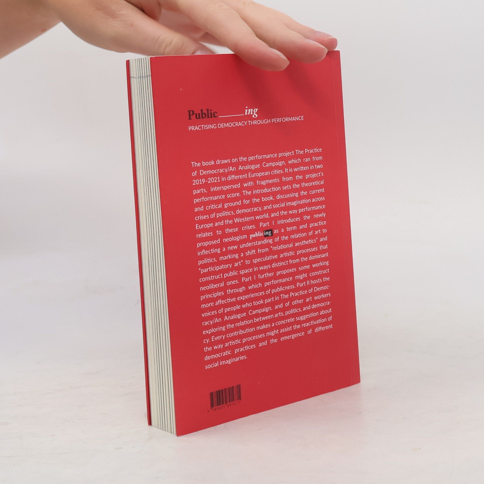 Danae Theodoridou Publicing Practising Democracy Through Performance