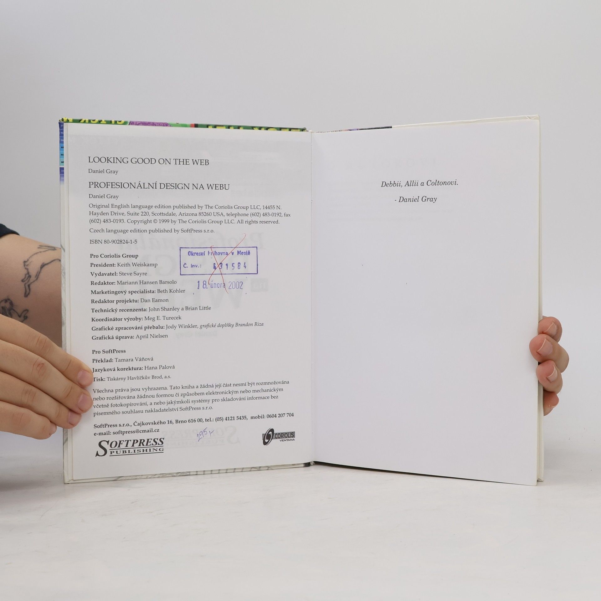 Daniel Gray Profesionální design na webu