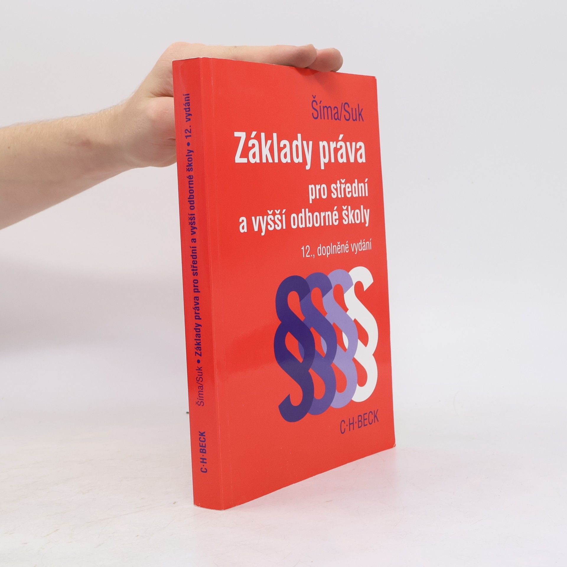 Milan Suk Základy práva pro střední a vyšší odborné školy