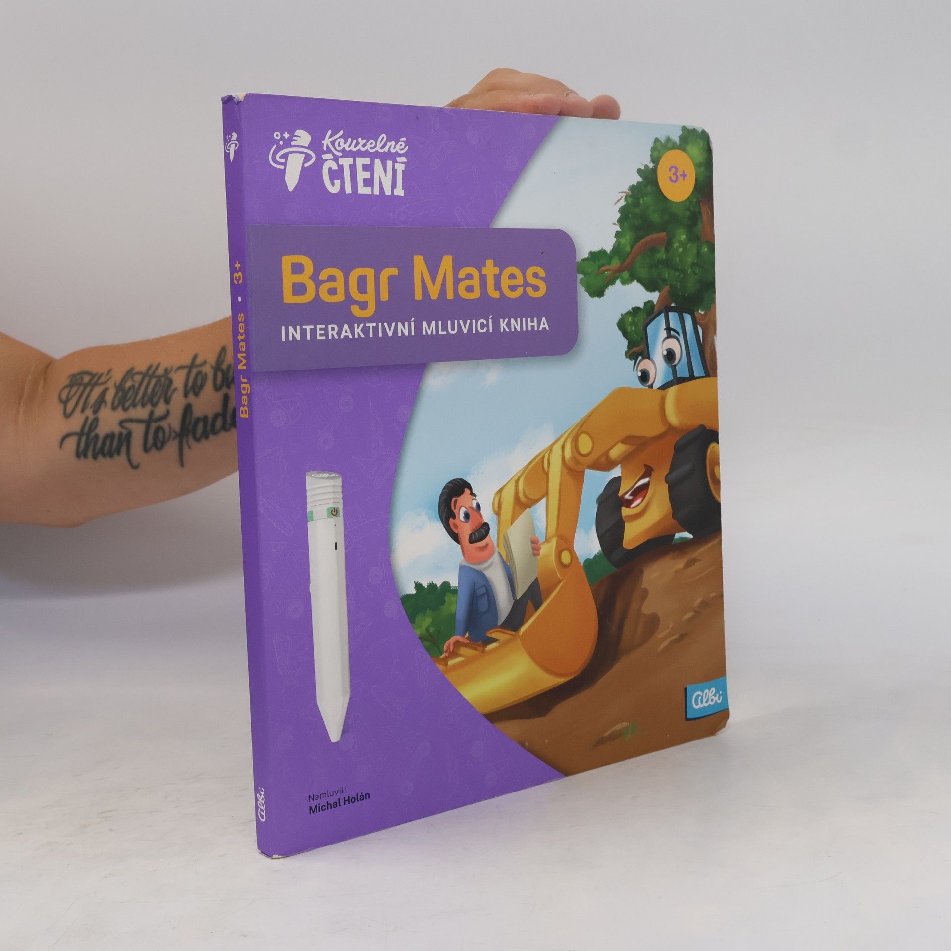 Marcel Králik Bagr Mates. Interaktivní mluvicí kniha