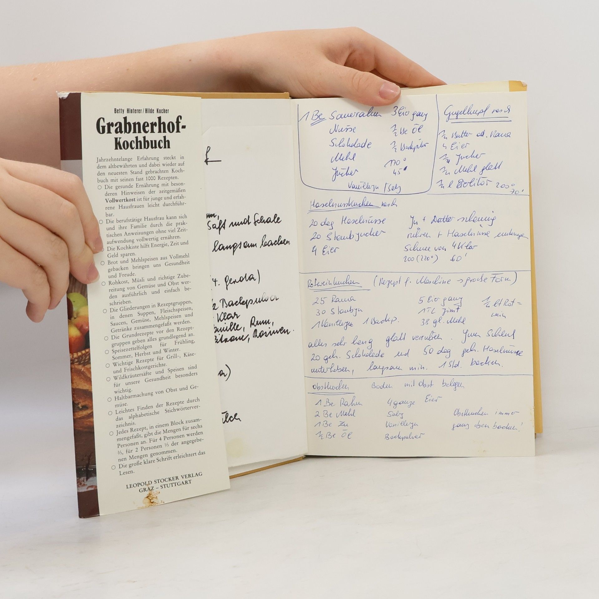 Betty Hinterer Grabnerhof-Kochbuch - 27. Auflage