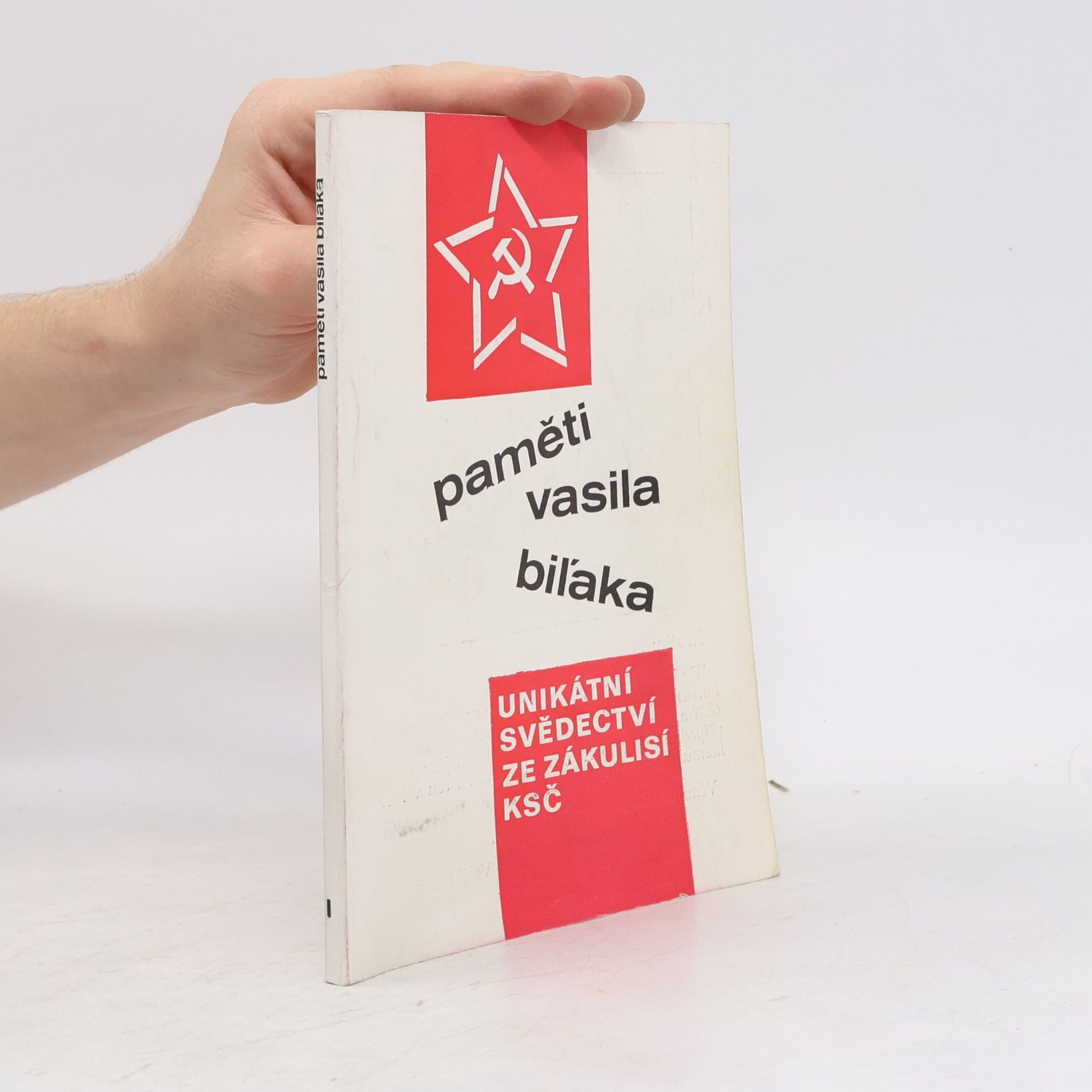 Vasil Biľak Paměti Vasila Biľaka. I.