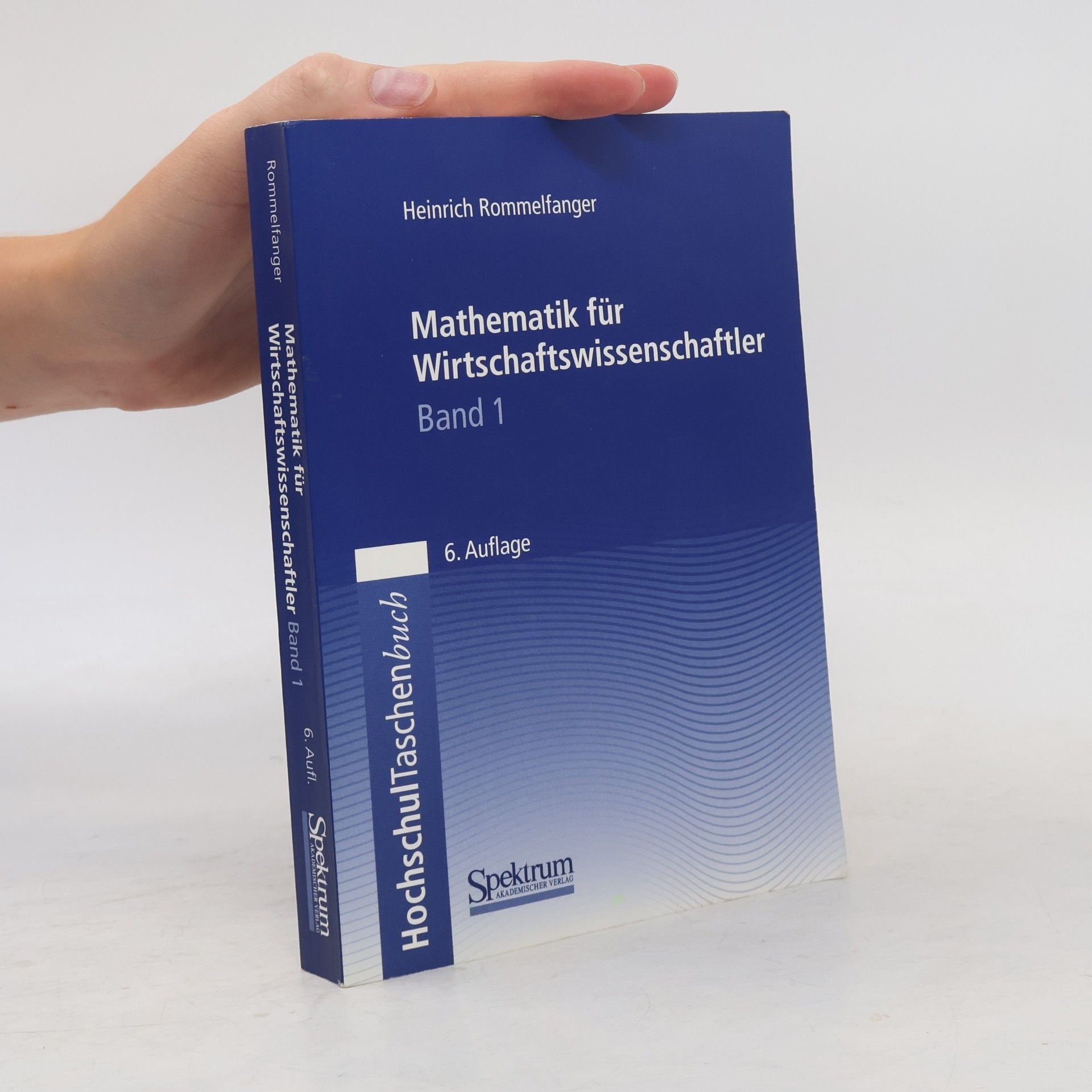 Mathematik für Wirtschaftswissenschaftler