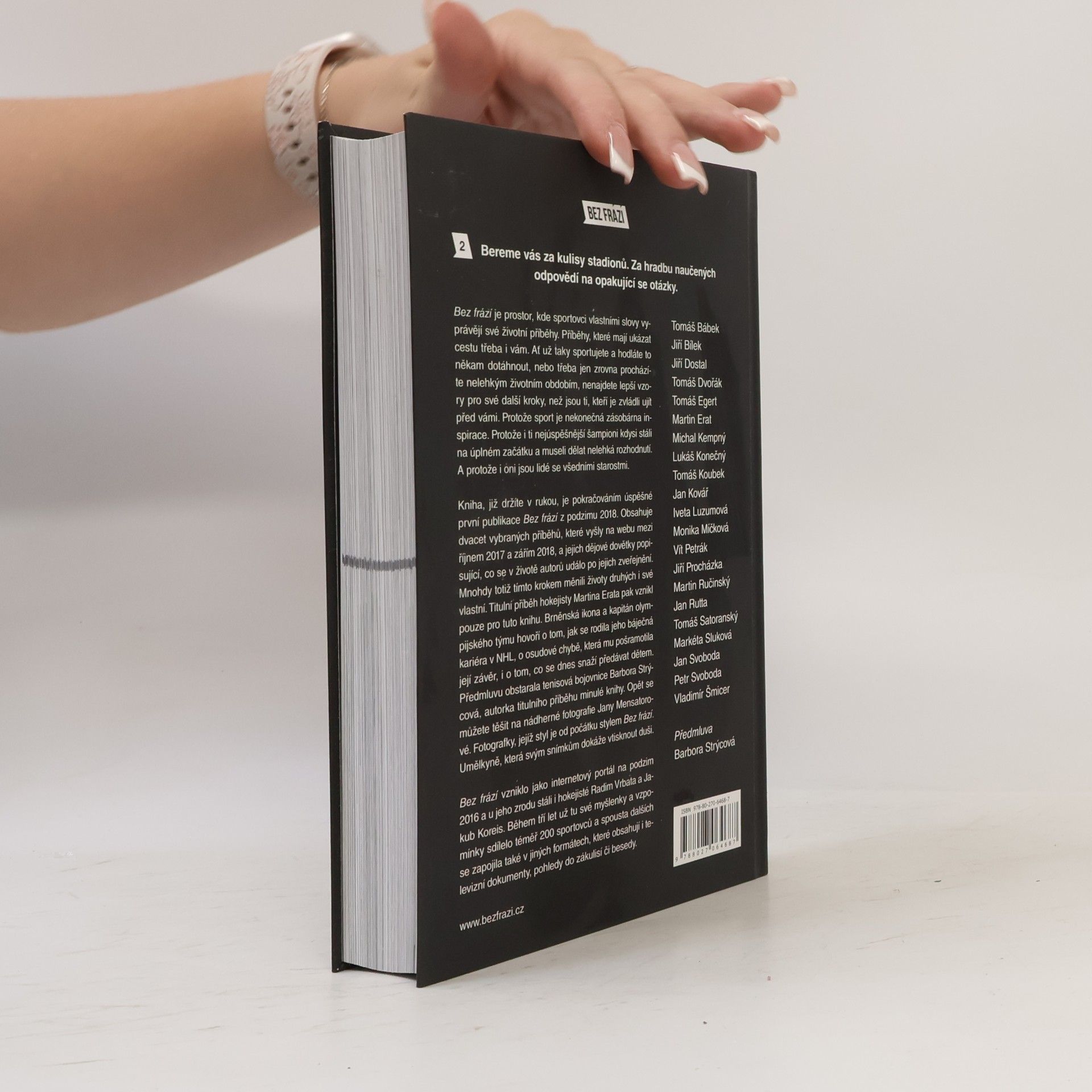 Various authors Bez frází 2. Životní příběhy sportovců jejich vlastními slovy