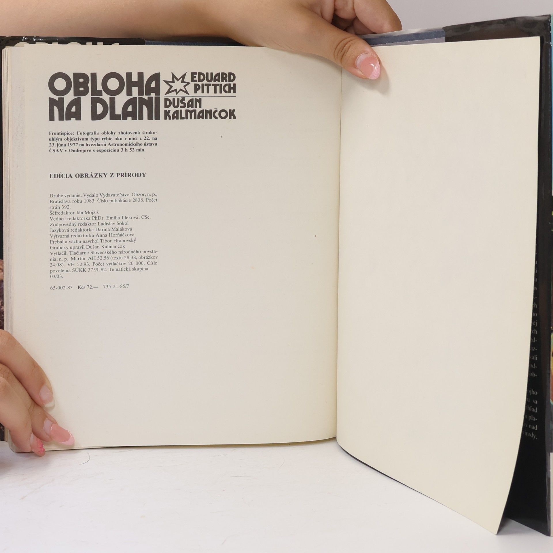 Eduard Pittich Obloha na dlani