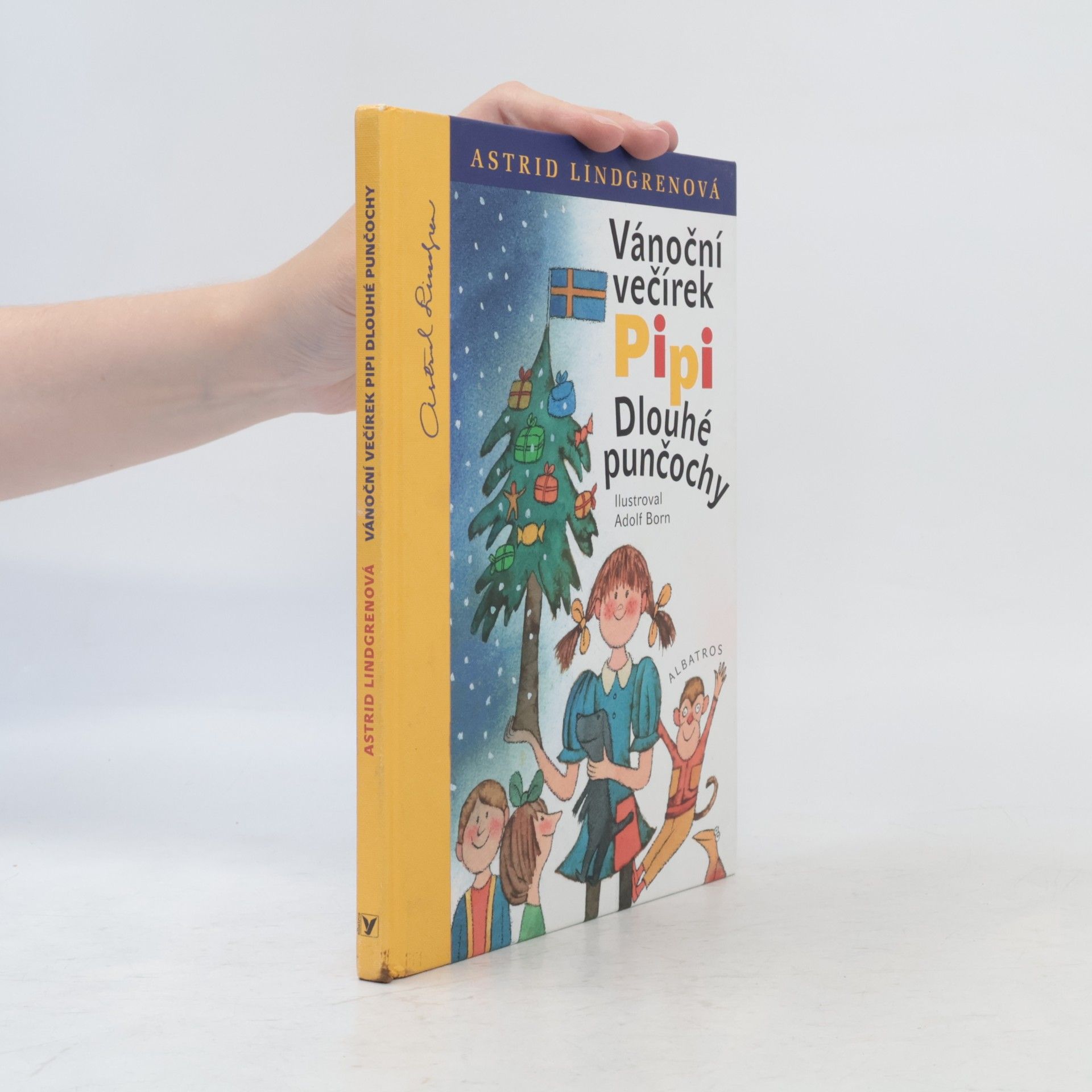 Astrid Lindgren Vánoční večírek Pipi Dlouhé punčochy