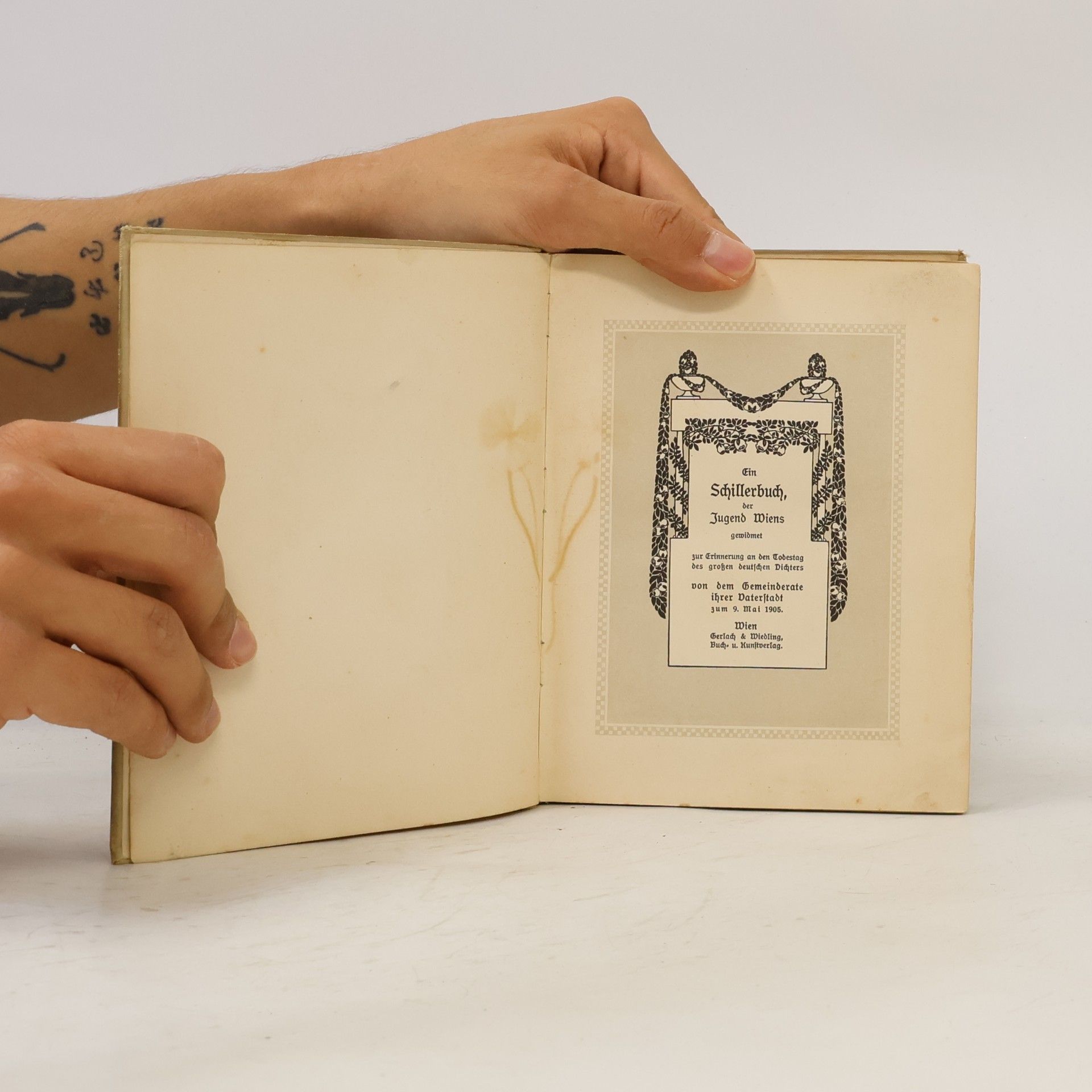 Autorenkollektiv Schiller-Festgabe der Stadt Wien