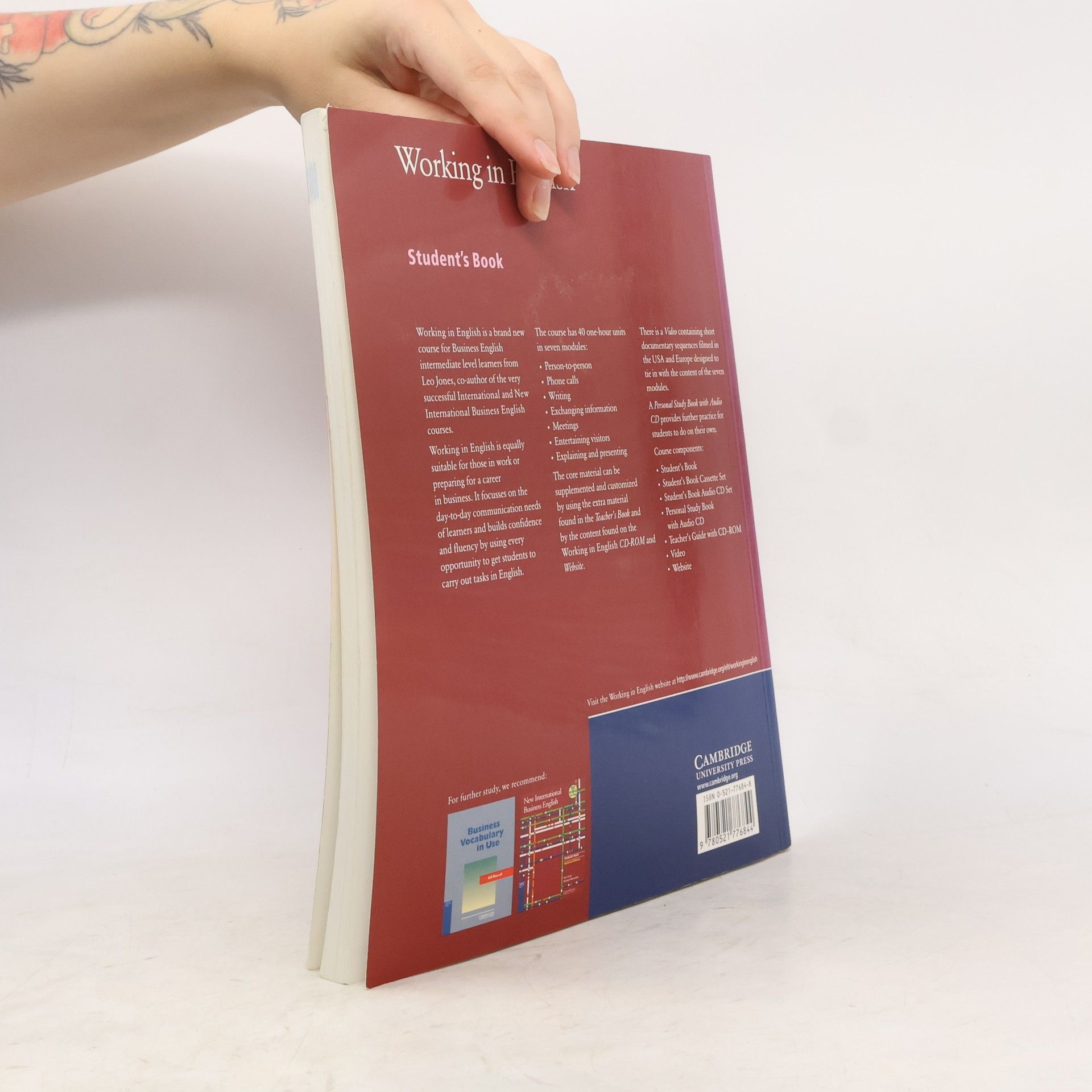 Leo Jones Working in English : student's book