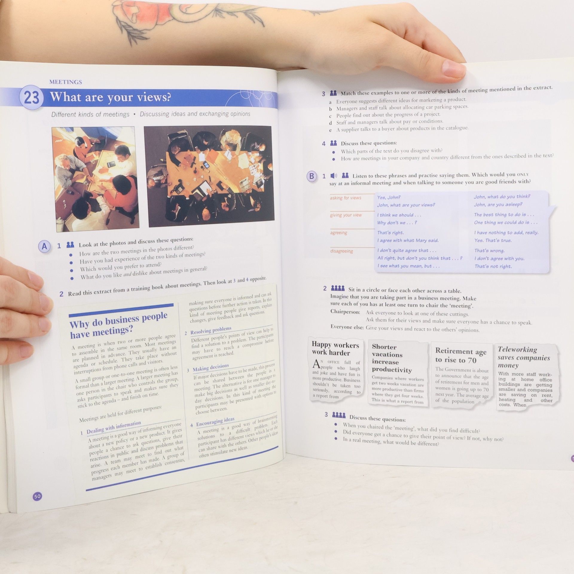 Leo Jones Working in English : student's book