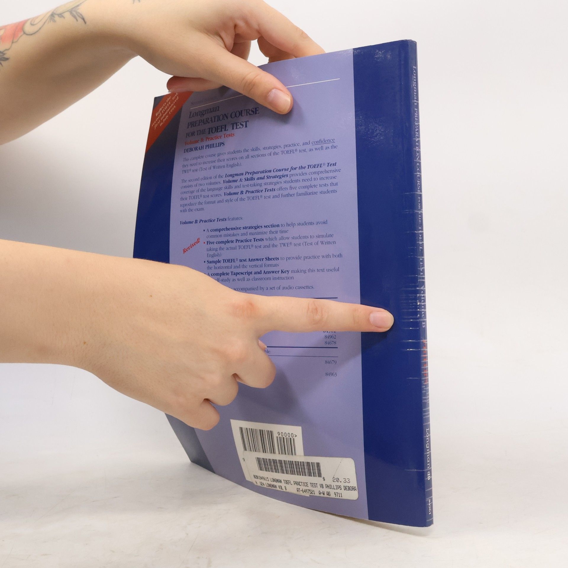 Deborah Phillips Longman Preparation Course for the TOEFL Test. Vol. B