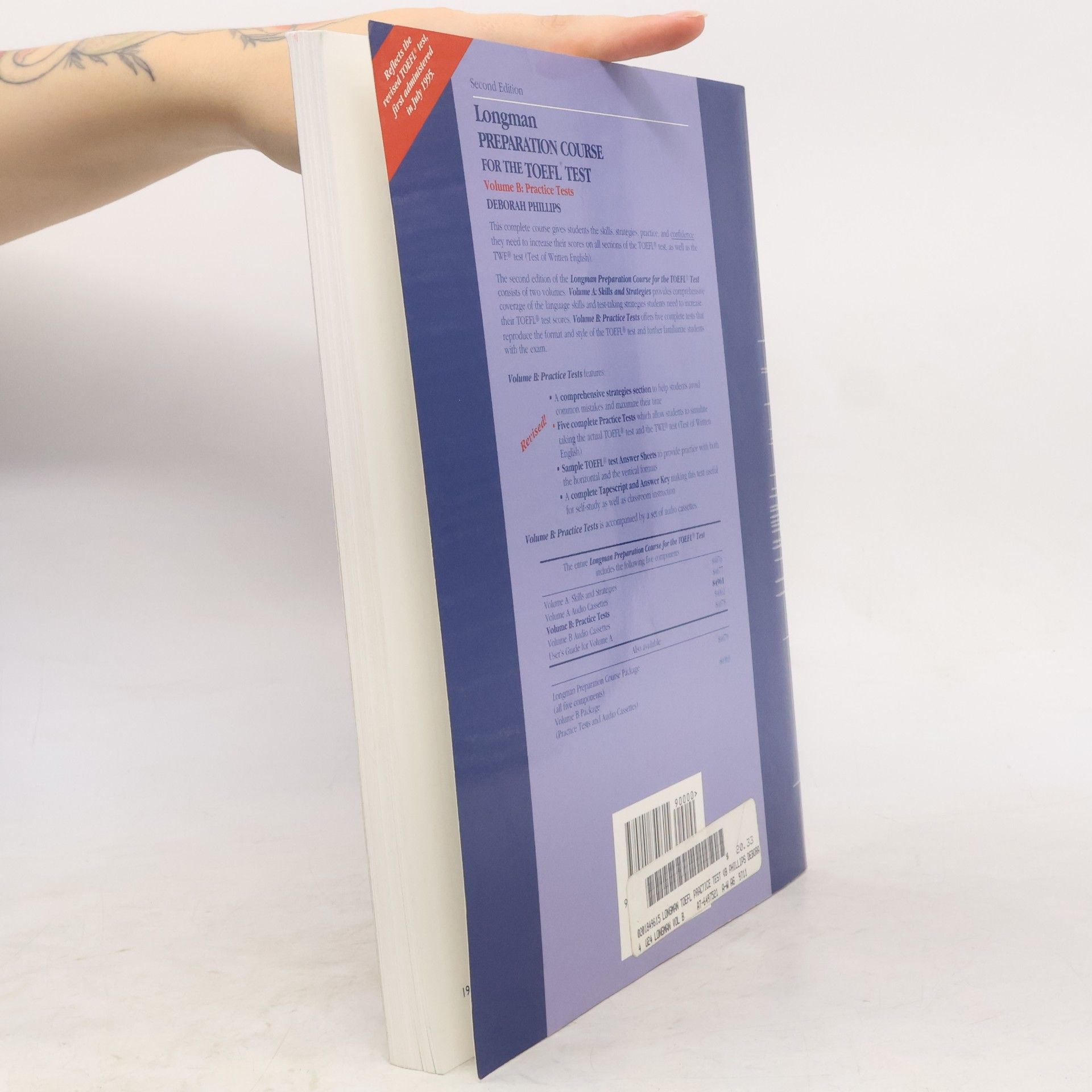 Deborah Phillips Longman Preparation Course for the TOEFL Test. Vol. B