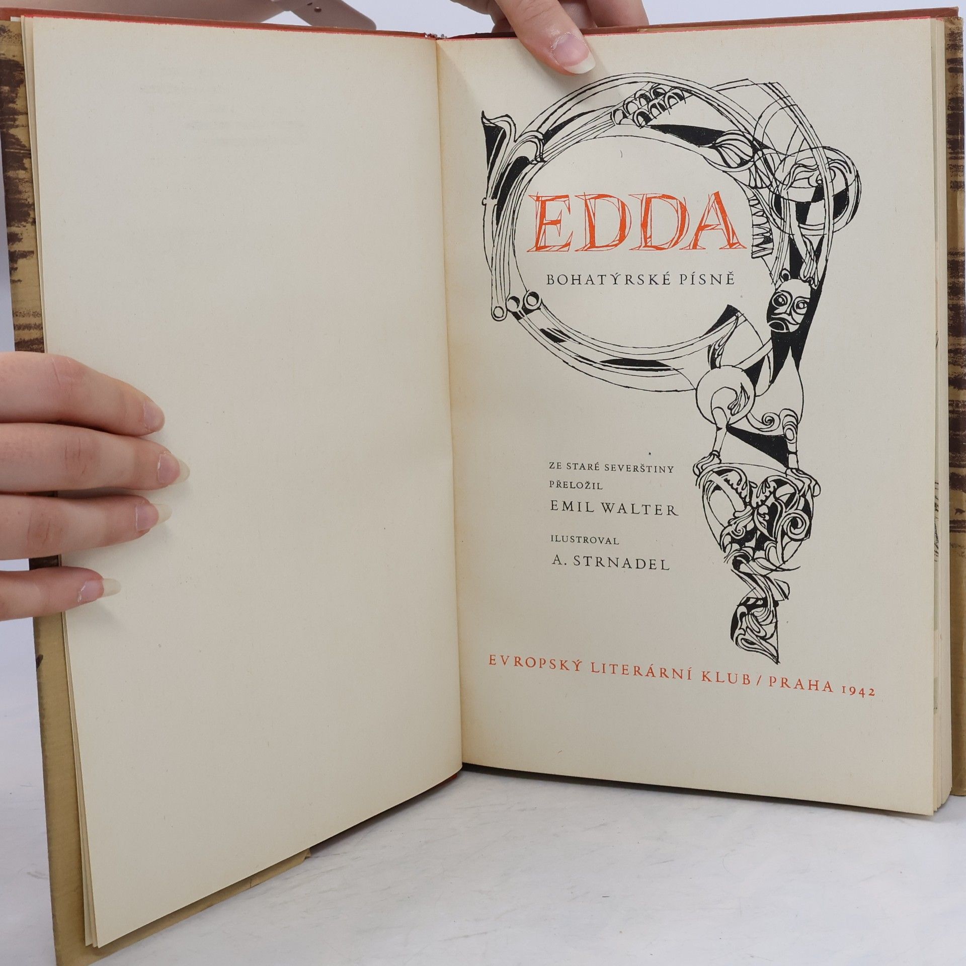 Emil Walter-Busch Edda. Bohatýrské písně