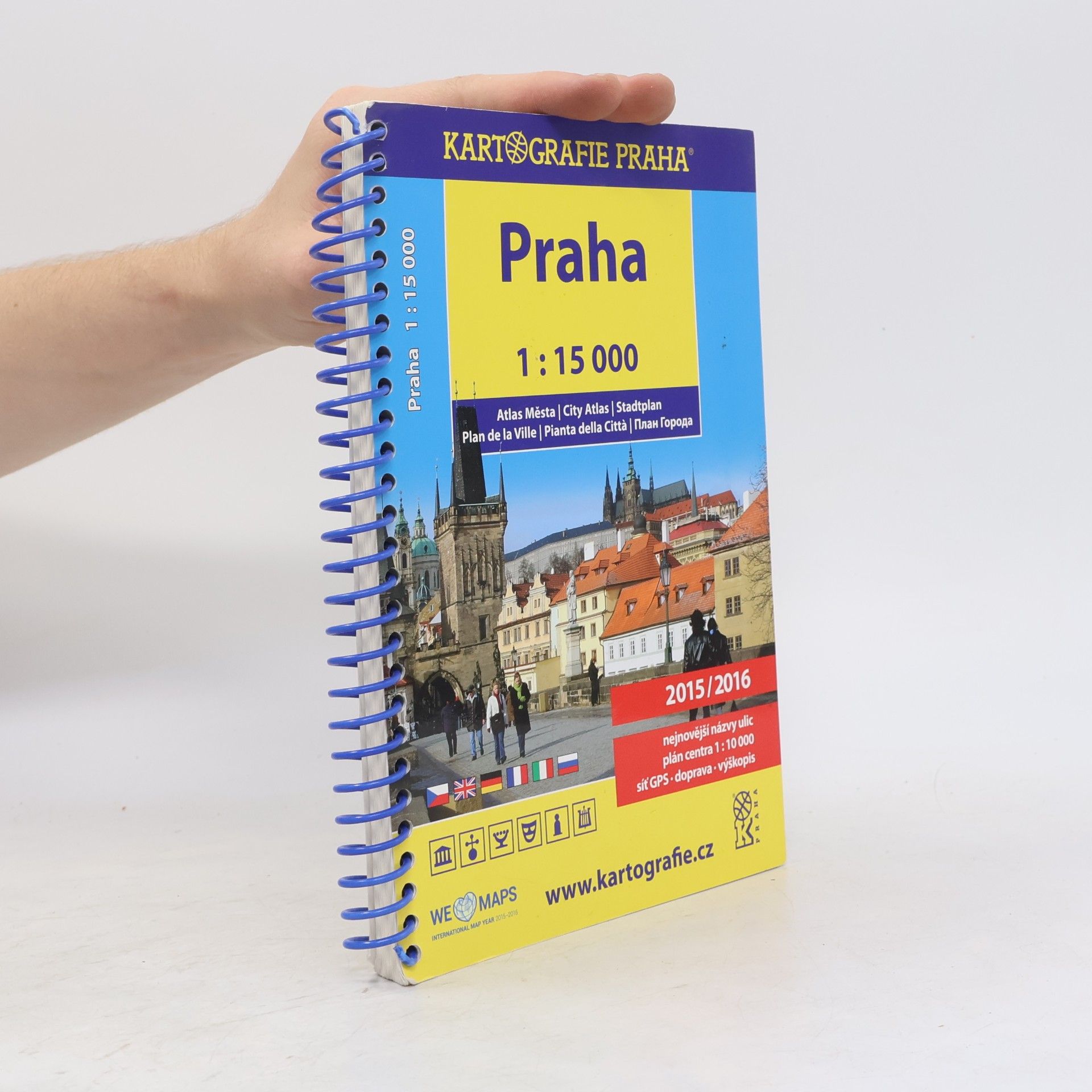 Kolektiv autorů Praha. Atlas města 1:15 000