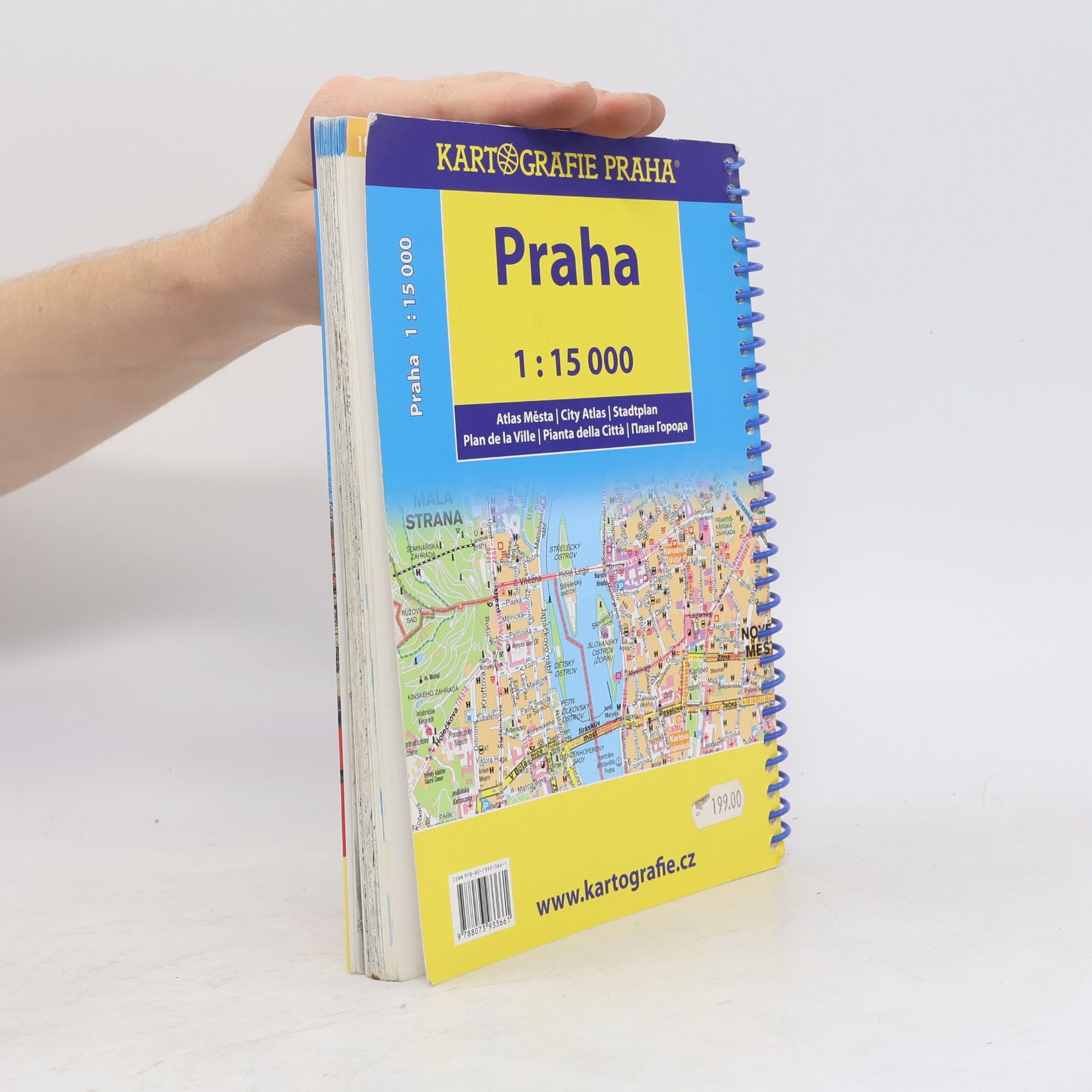 Kolektív autorov Praha. Atlas města 1:15 000