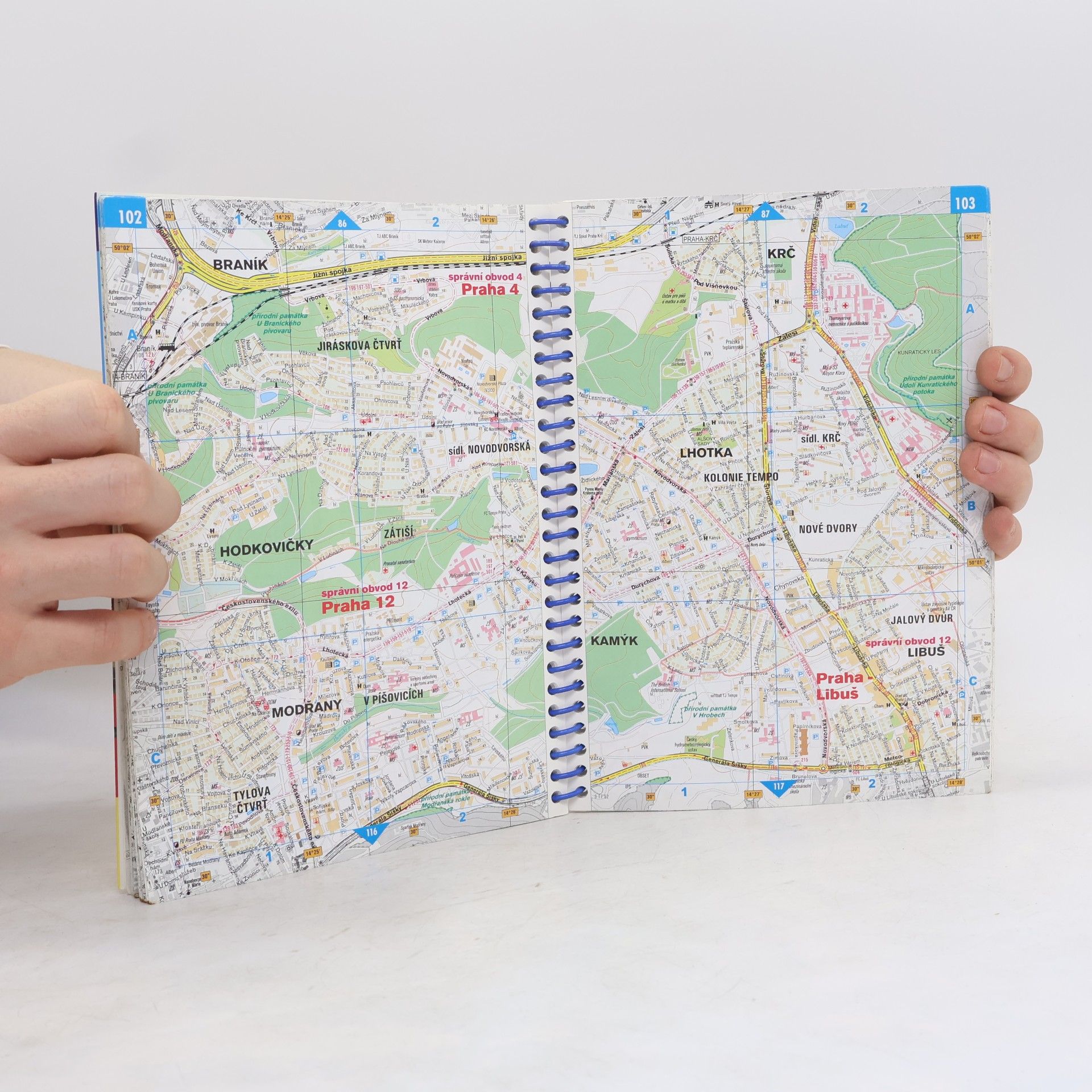 Kolektív autorov Praha. Atlas města 1:15 000