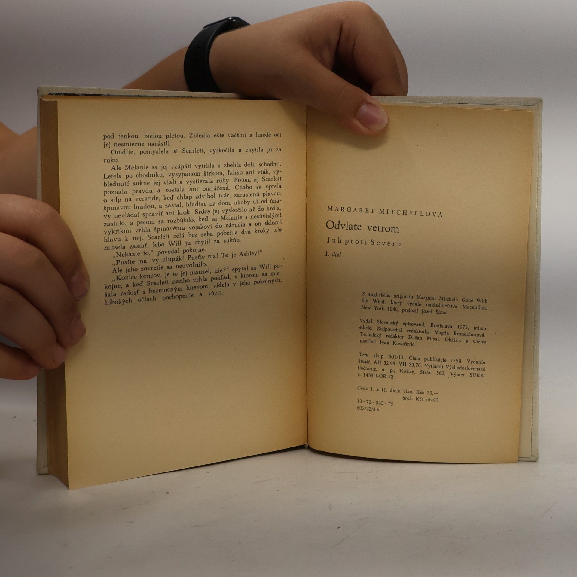 Margaret Mitchell Odviate vetrom I