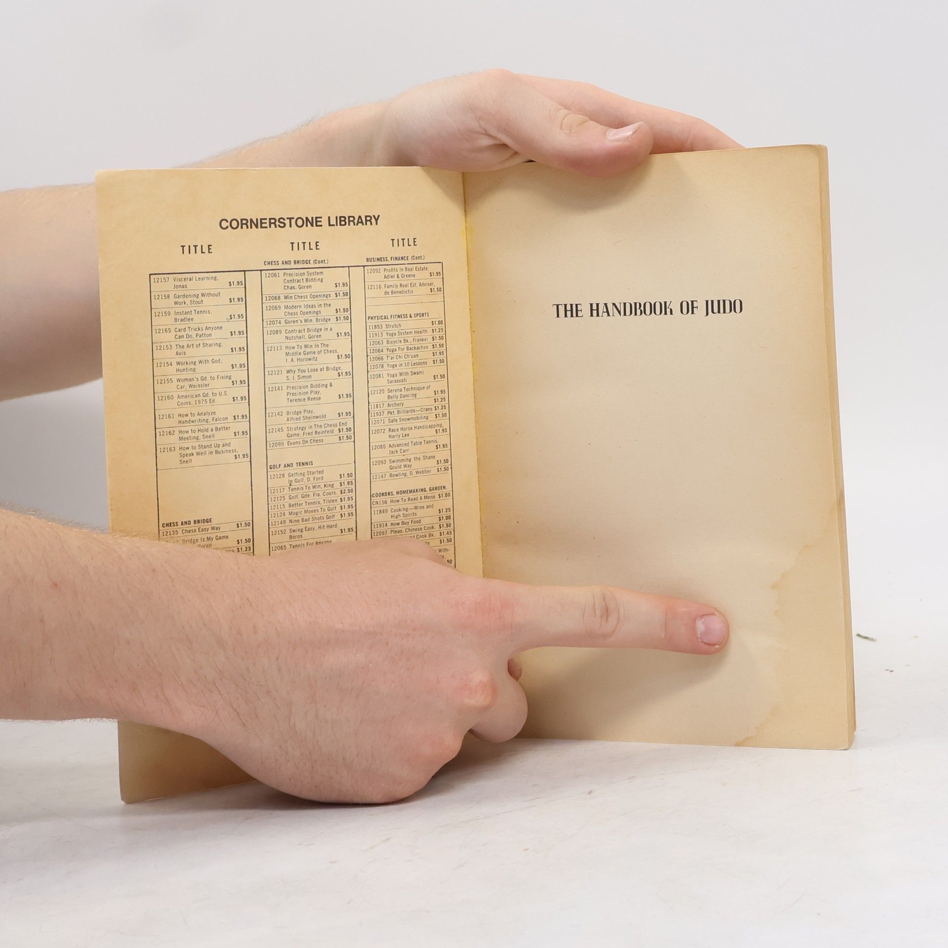 Gene LeBell The Handbook of Judo