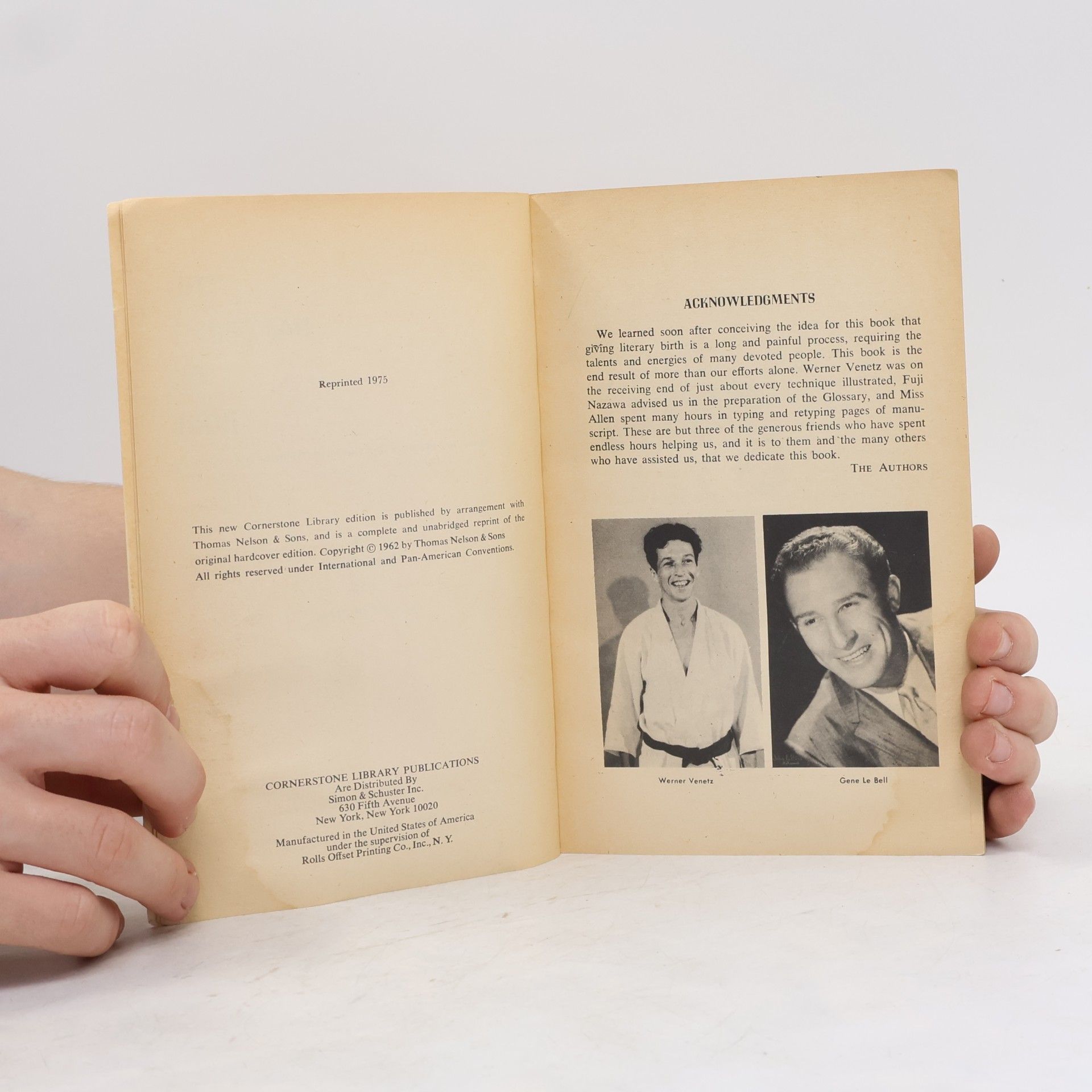 Gene LeBell The Handbook of Judo