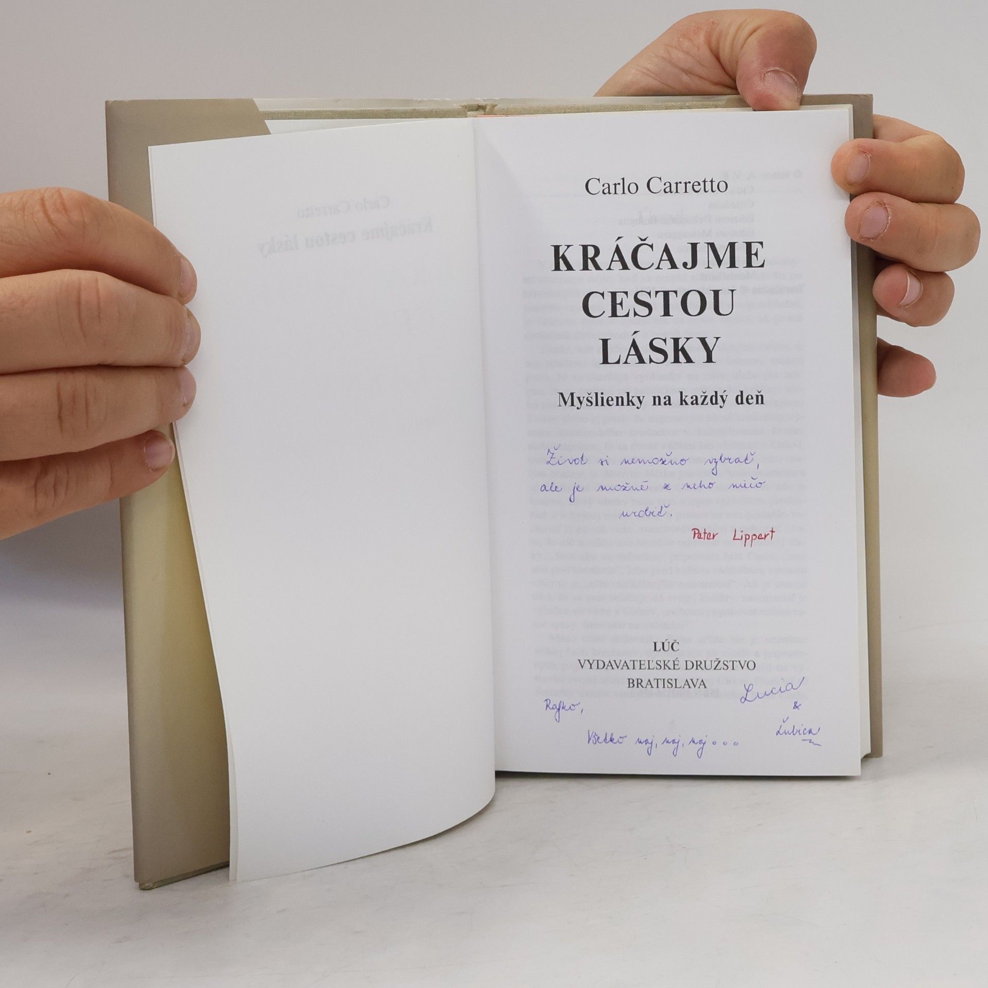 Carlo Carretto Kráčajme po ceste lásky