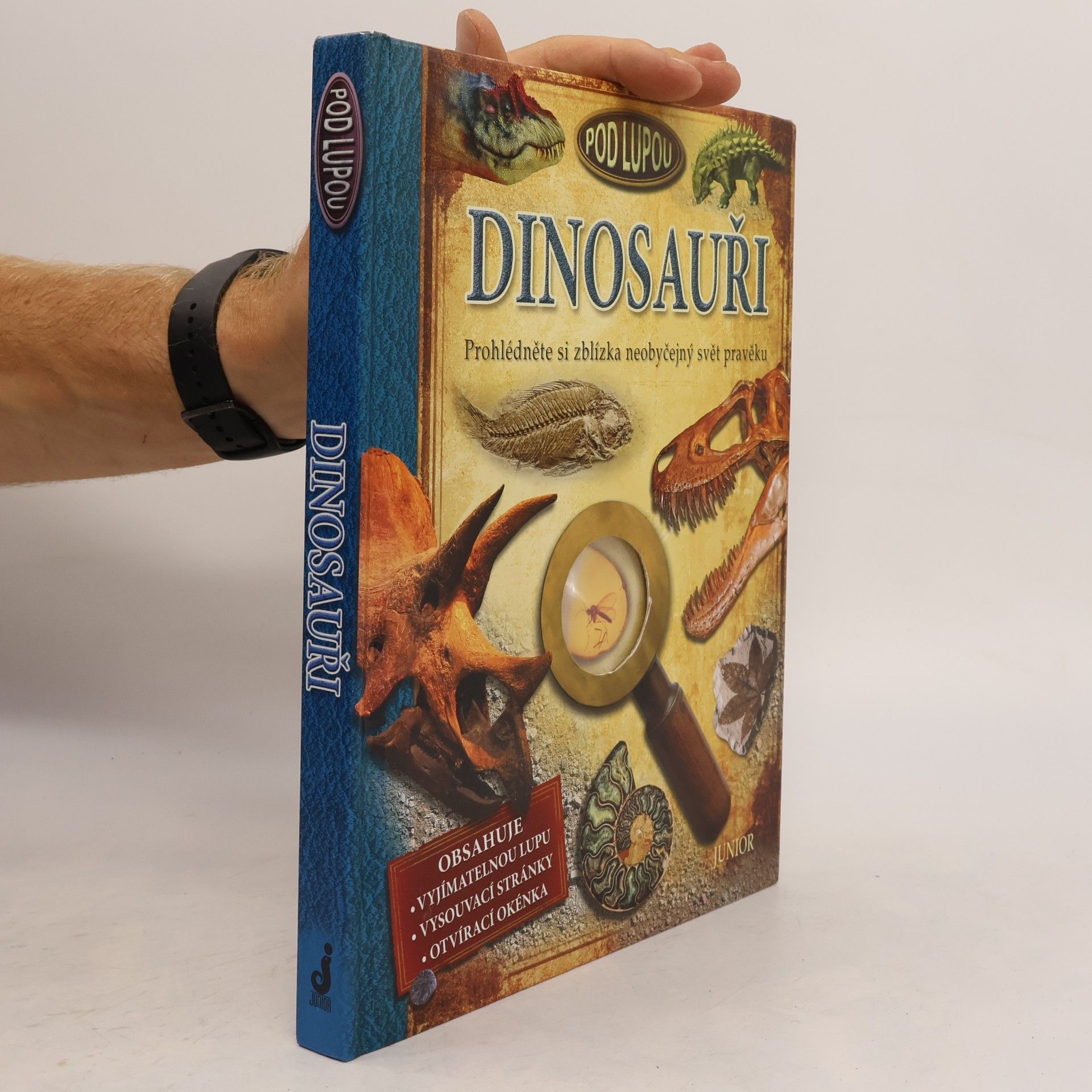 Leonello Calvetti Dinosauři. Prohlédněte si zblízka neobyčejný svět pravěku
