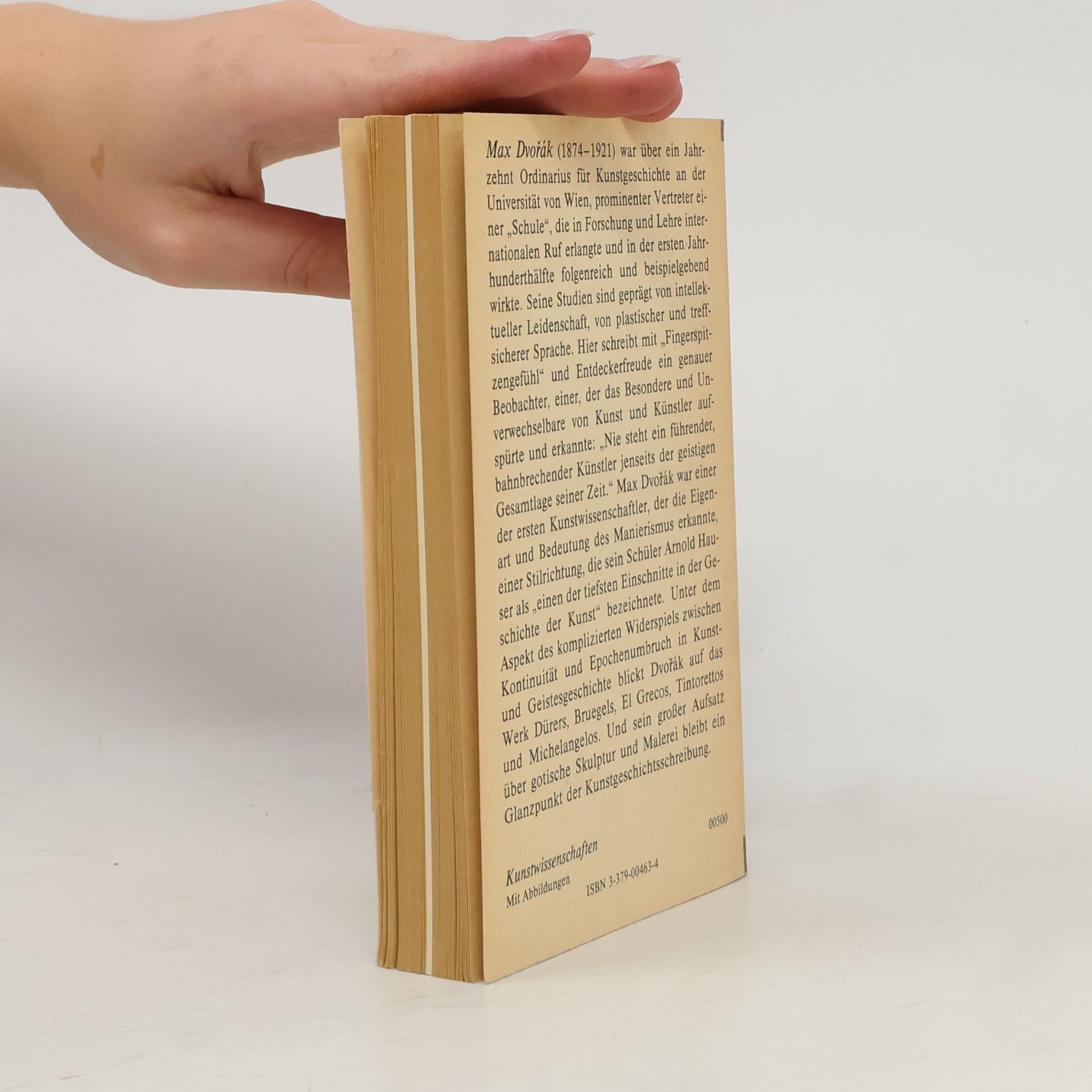 Max Dvořák Studien zur Kunstgeschichte